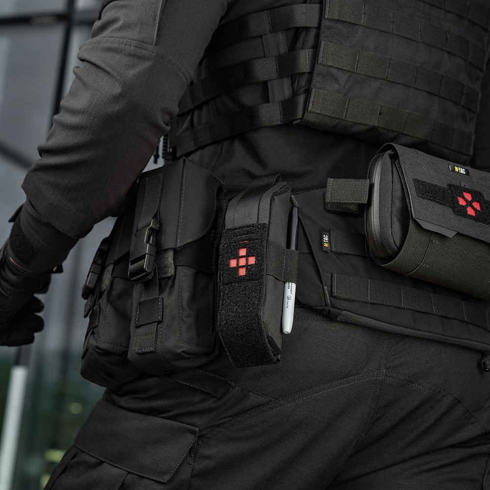 M-Tac zárt taktikai tároló érszorítóhoz - Black