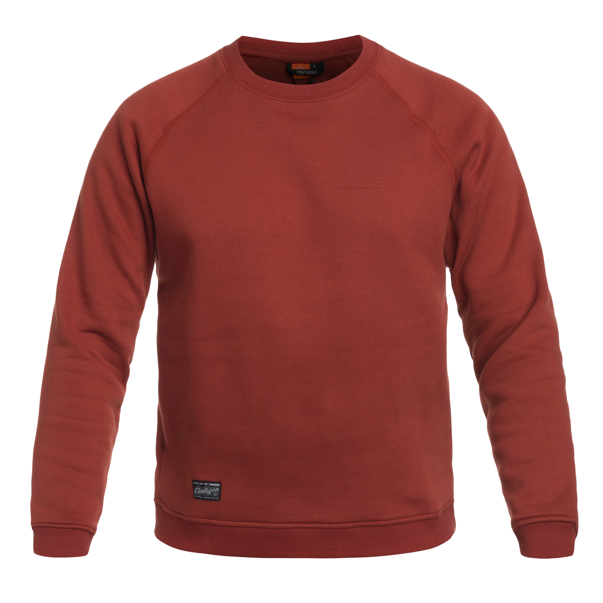 Pentagon Hawk Blank pulóver - Marron Red