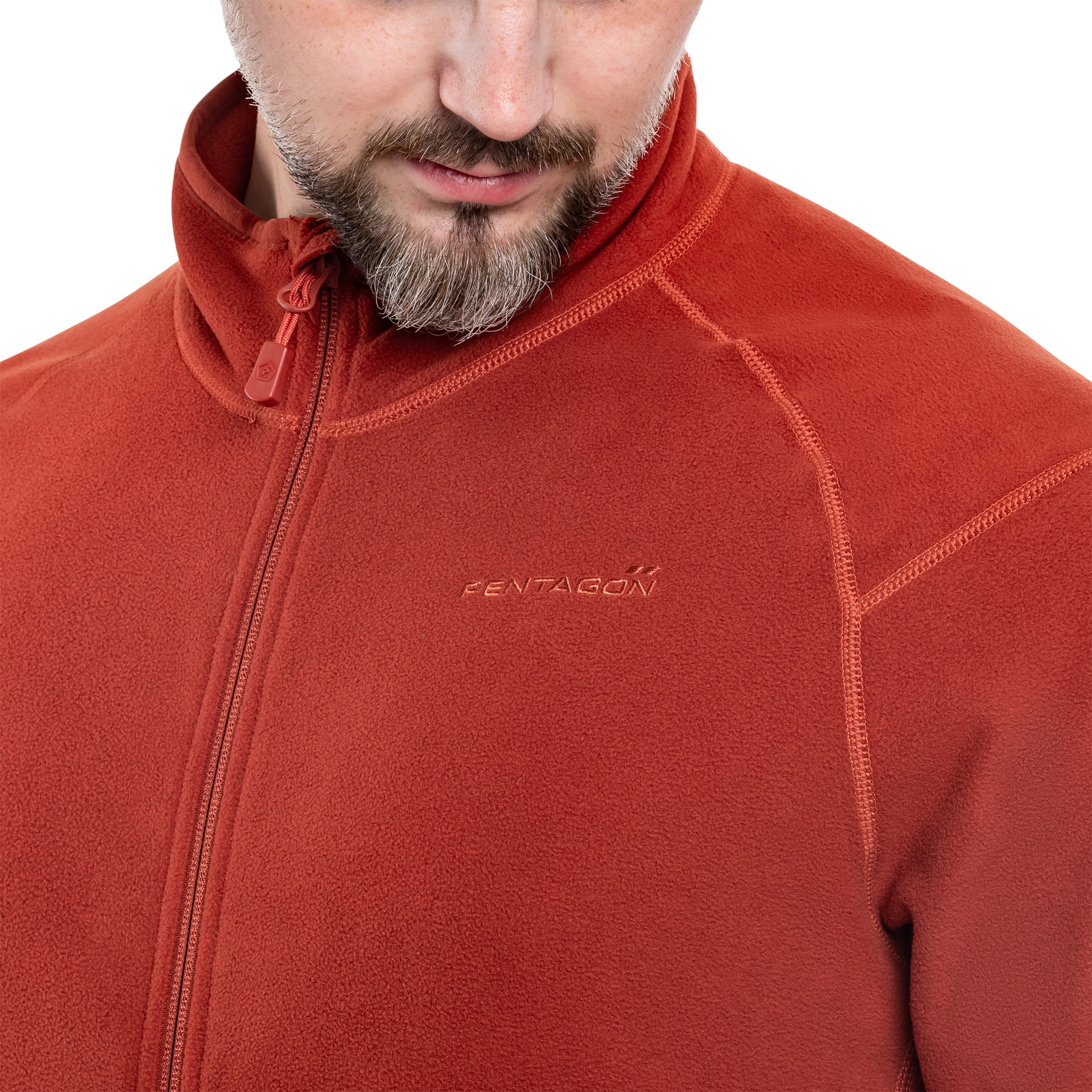 Pentagon Arkos polár pulóver - Maroon Red