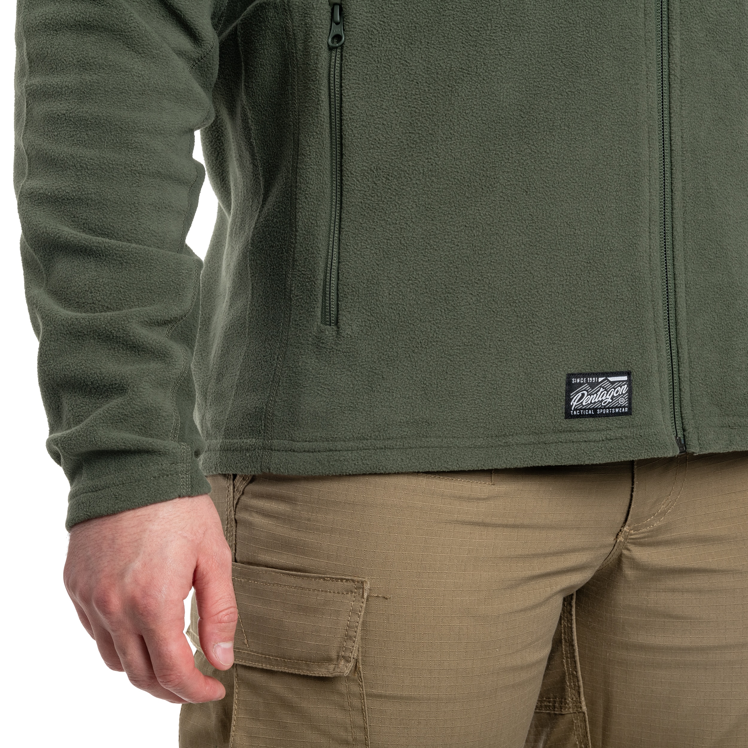 Pentagon Arkos polár pulóver - Camo Green