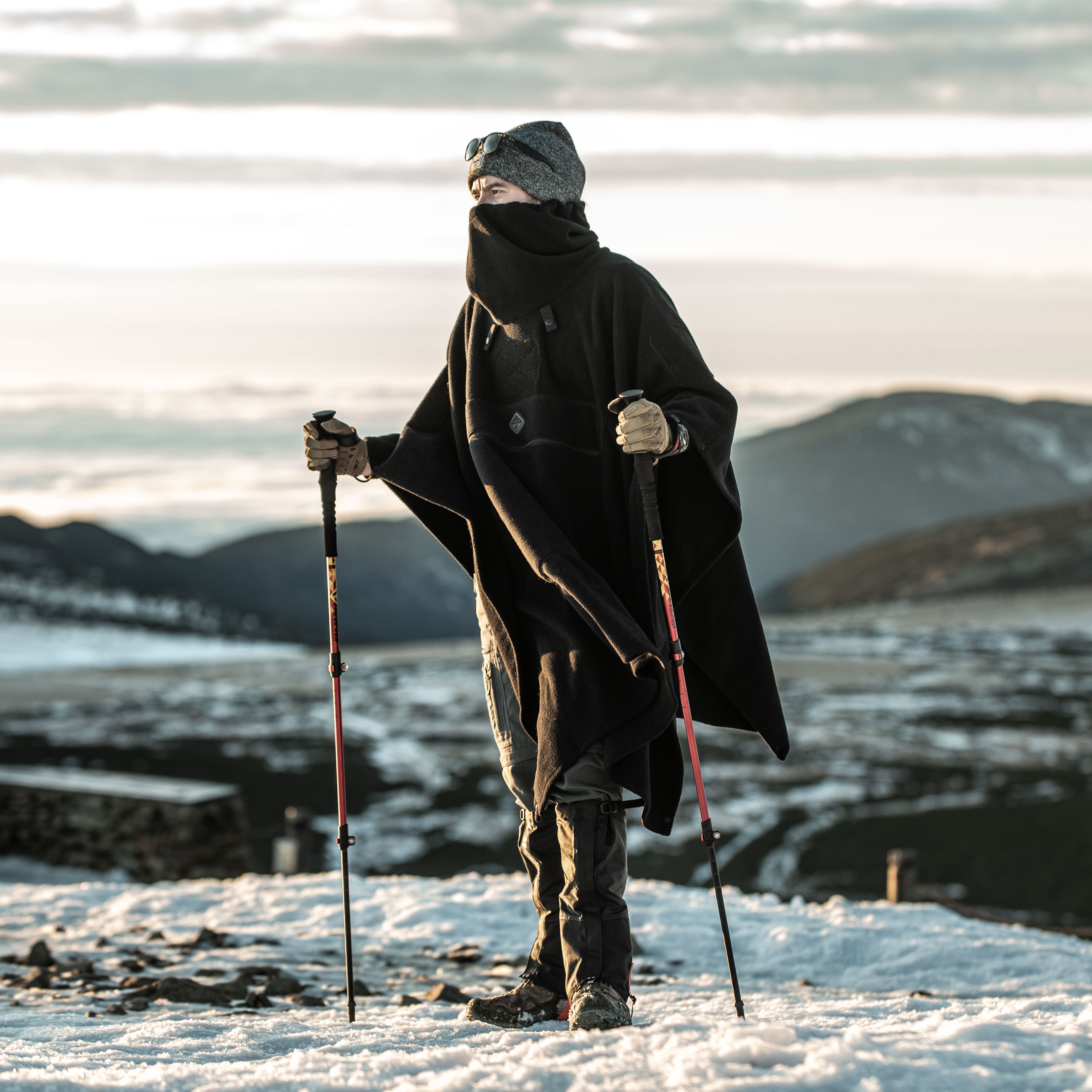 Hazard 4 Fleece poncsó bélés - Black