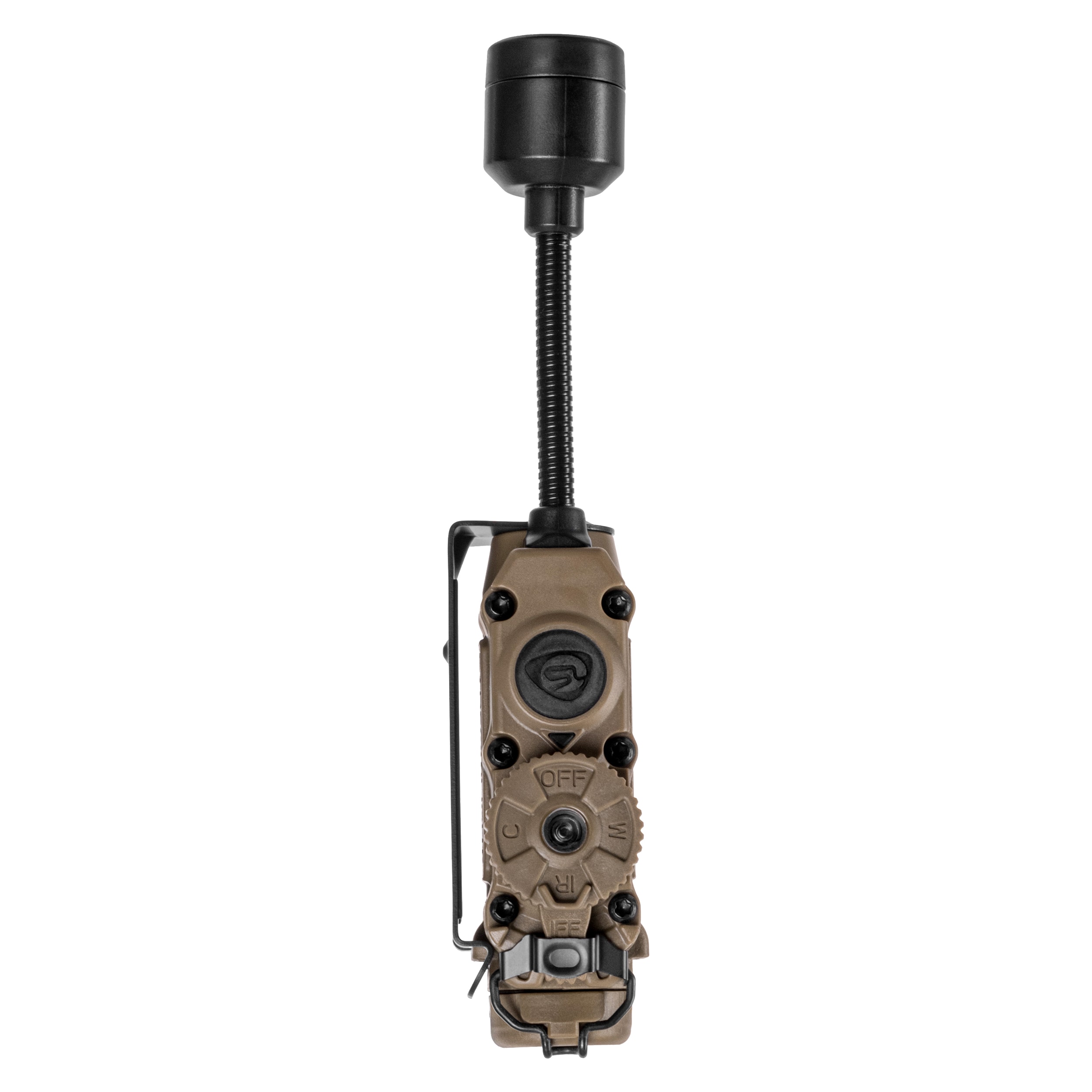 Streamlight Sidewinder Stalk Helmet Clips Arc Rail Mount Coyote sisaklámpa - 76 lumen