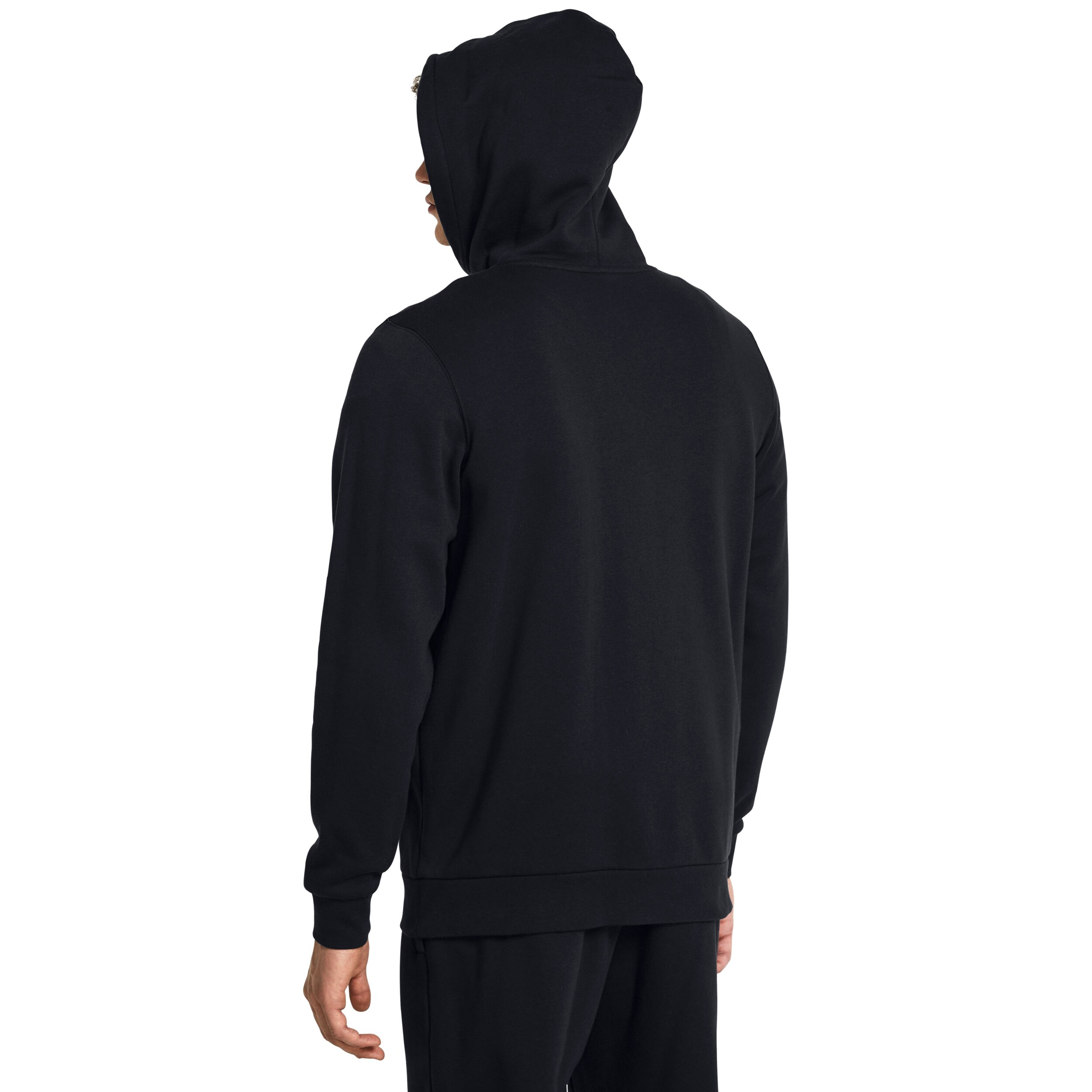 Under Armour Icon Fleece Full-Zip Hoodie pulóver - Black