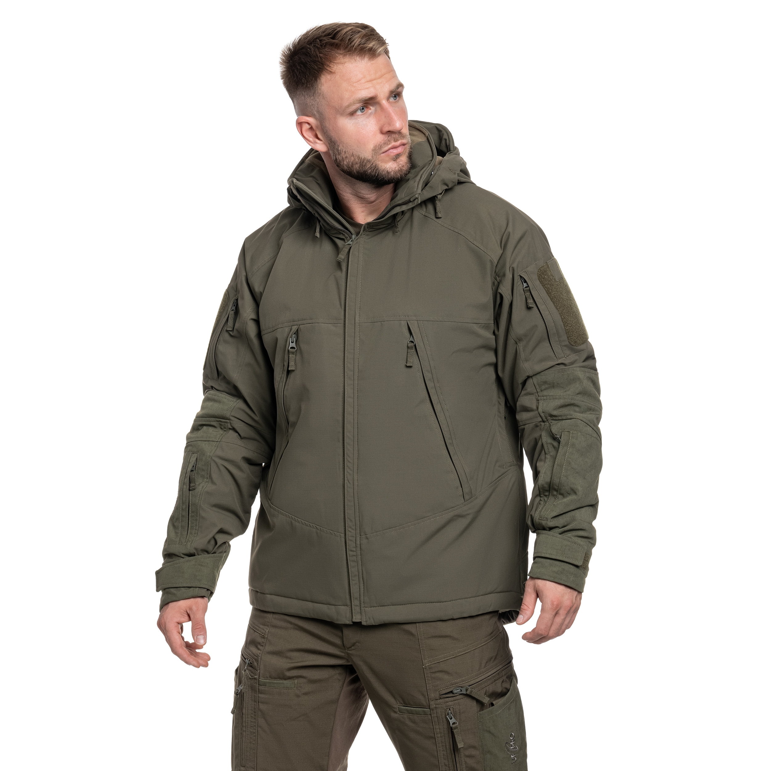 UF PRO Delta OL 4.0 Tactical Winter Jacket kabát - Brown Grey