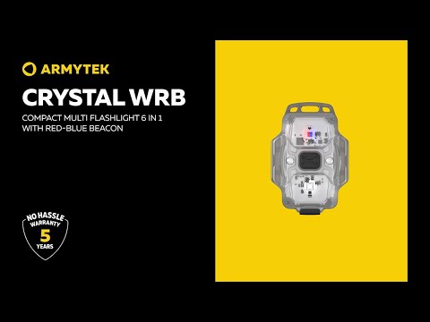 Armytek Crystal WRB zseblámpa Blue 6 az 1-ben - 150 lumen