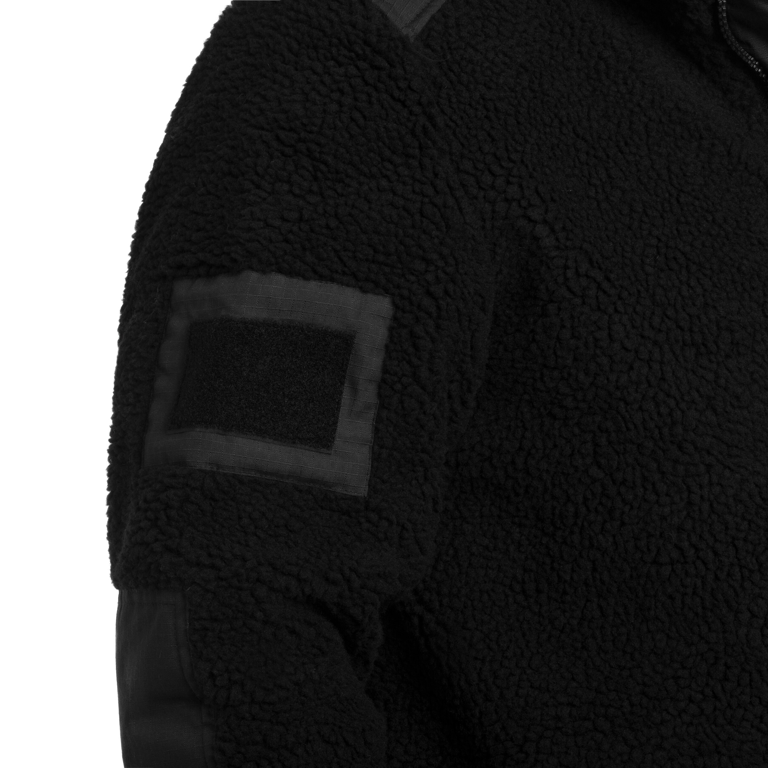 Military Wear Tactical Teddyfleece polár pulóver - Black