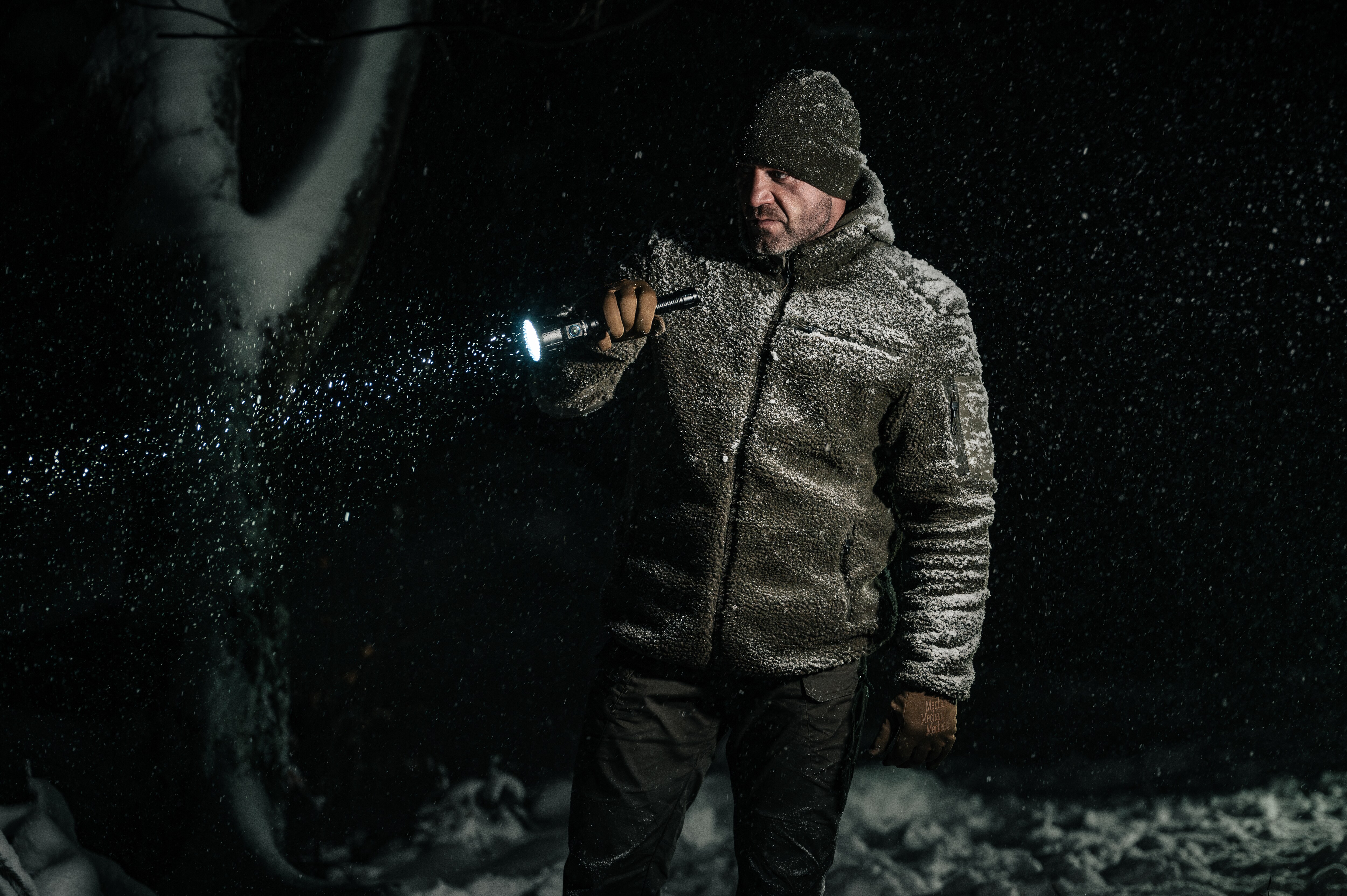 Military Wear Tactical Teddyfleece polár pulóver - Olive