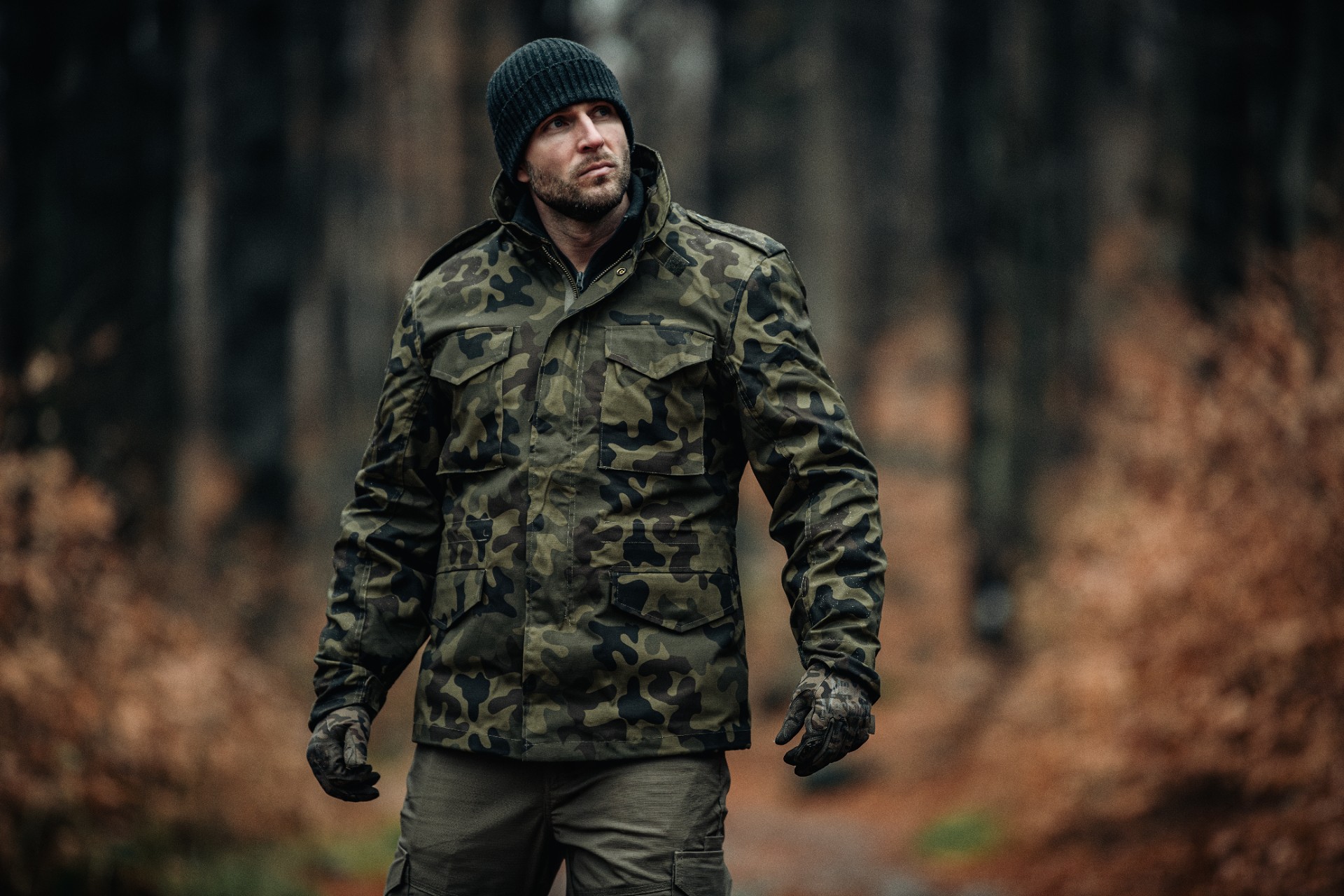 Military Wear M65 Classic kabát - wz.93 Pantera PL Woodland