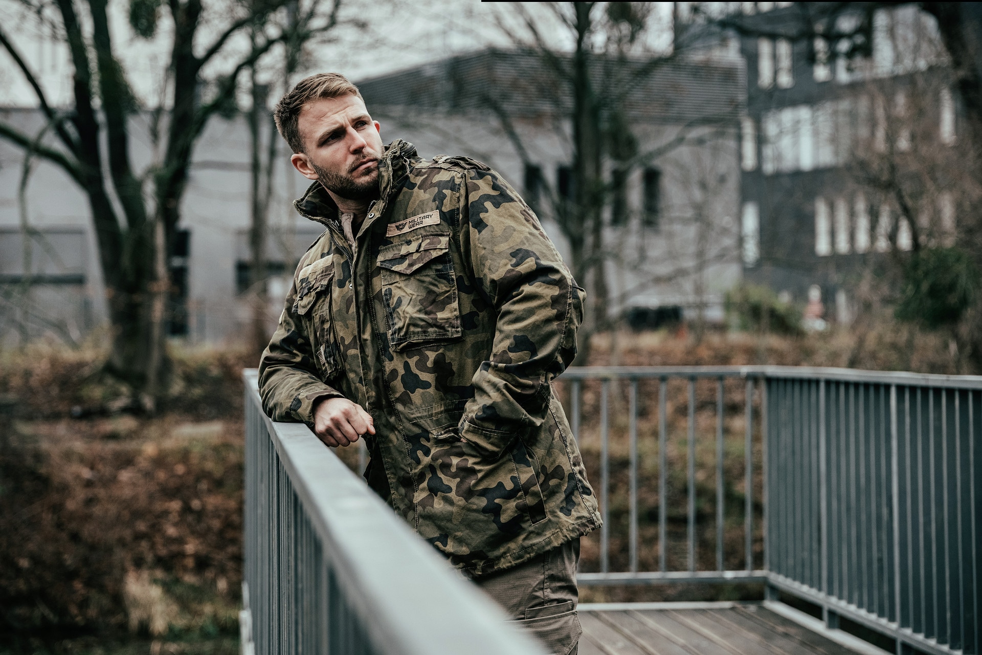 Military Wear M65 Giant kabát - wz.93 Pantera PL Woodland