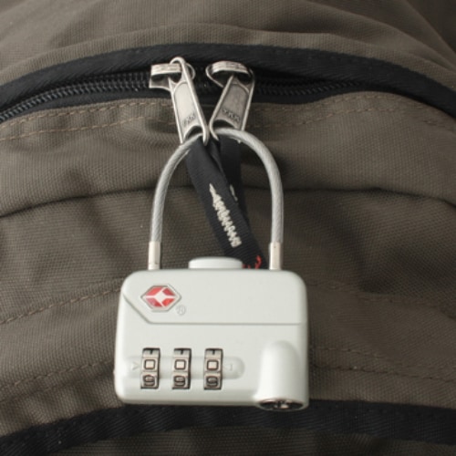 TravelSafe TSA lakat zsinórral és kódolt zárral - Grey