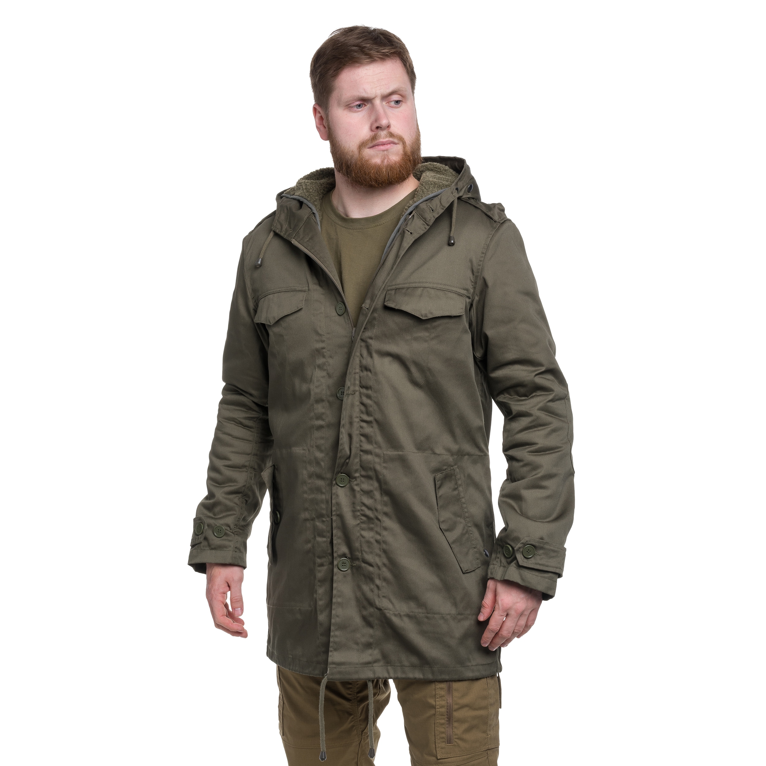 Brandit BW Parka Forest kabát - Olive