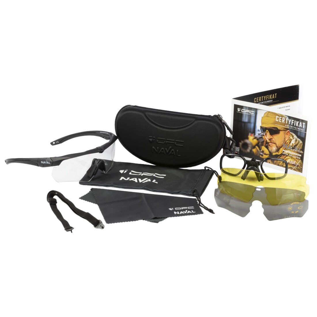 OPC Ballistic Naval Set ballisztikai szemüveg - Matt Black