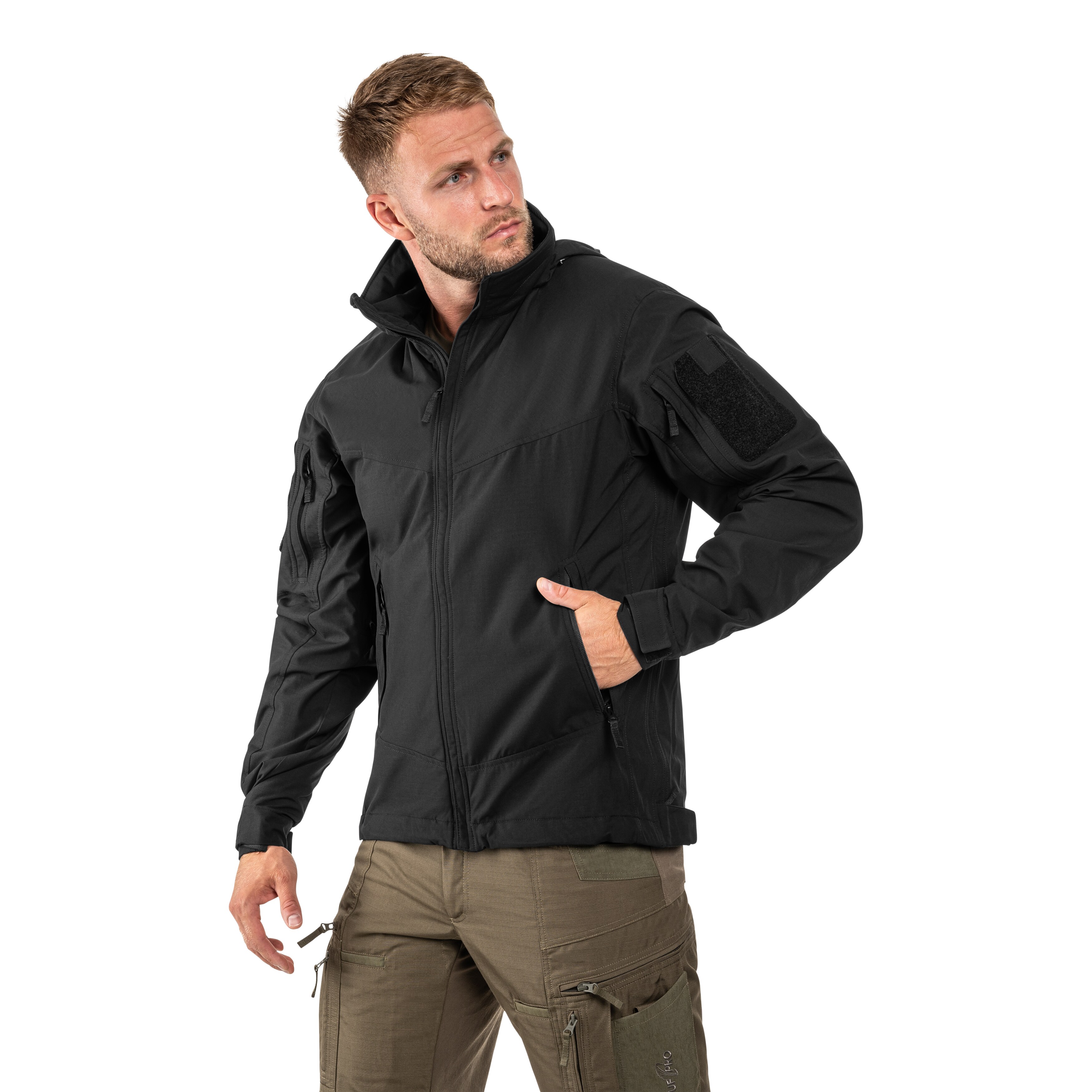 UF PRO Delta Eagle Gen.3 Tactical Softshell kabát - Black
