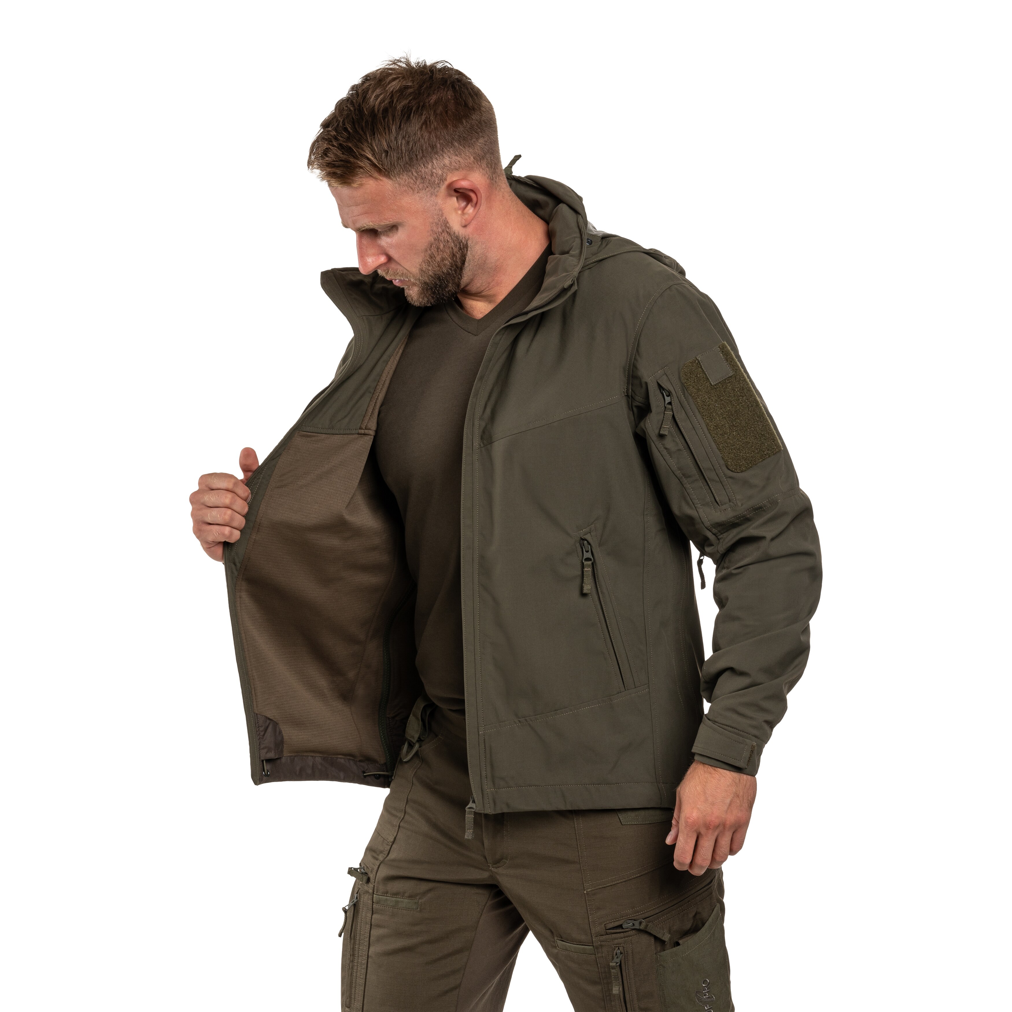 UF PRO Delta Eagle Gen.3 Tactical Softshell kabát - Brown Grey