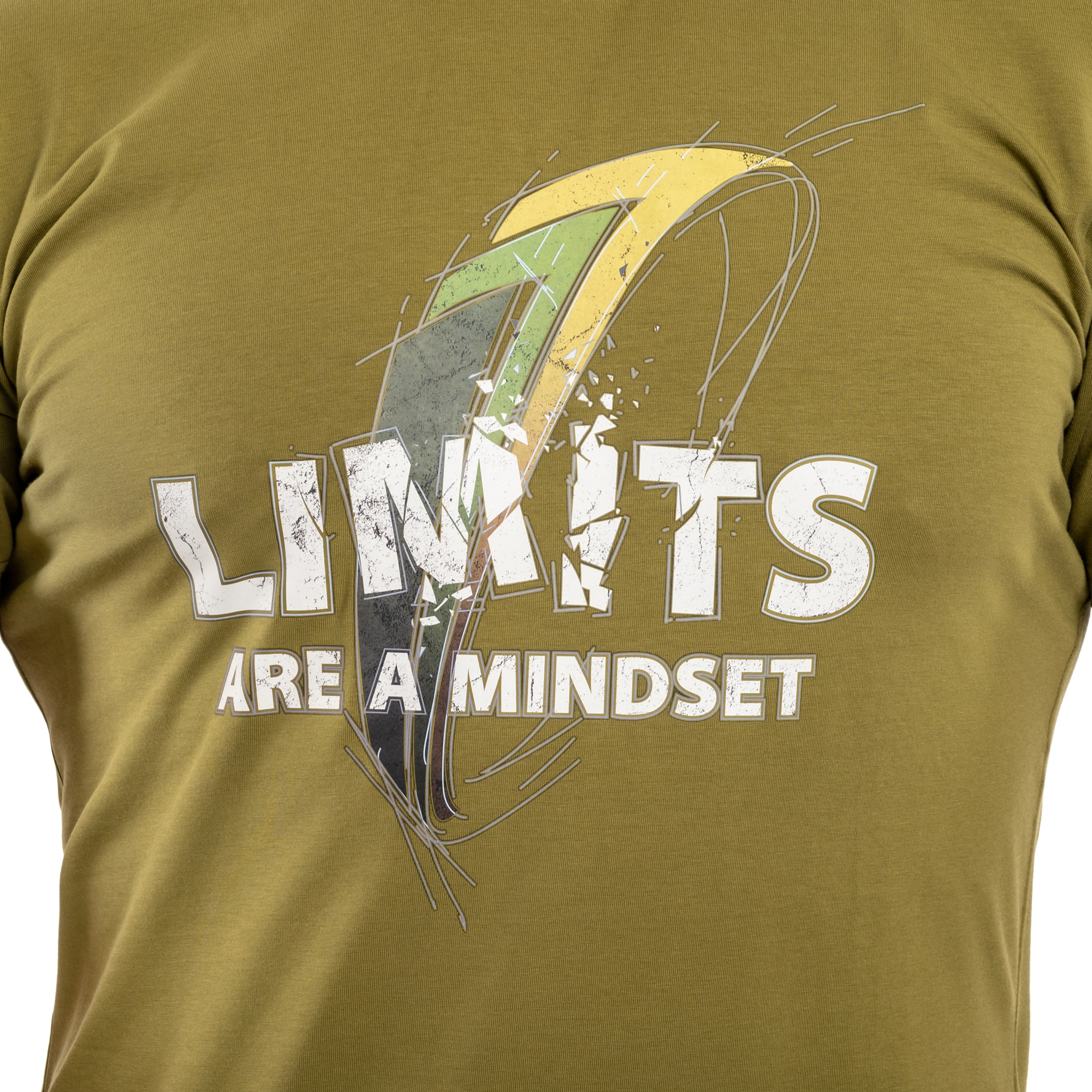 UF PRO Mindset Breaker Tee T-shirt póló- Moss Green