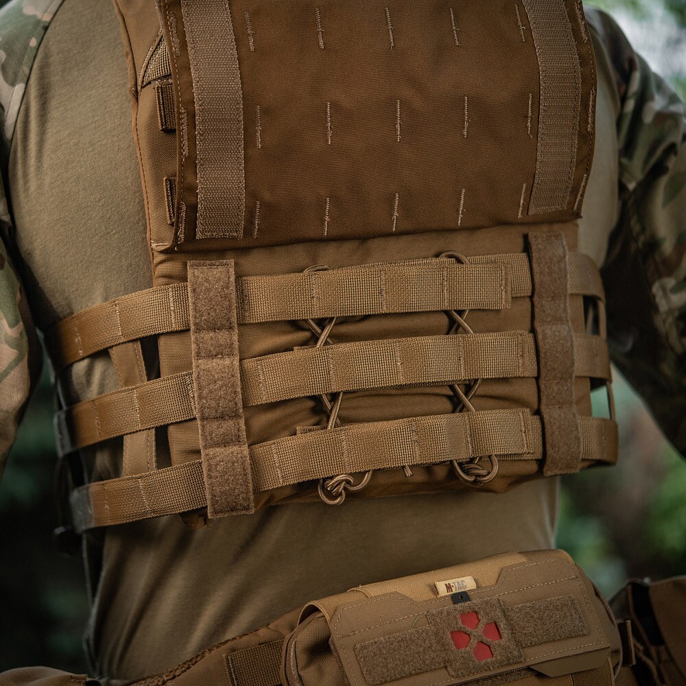 M-Tac Plate Carrier Cuirass Fast Elite taktikai mellény - Coyote