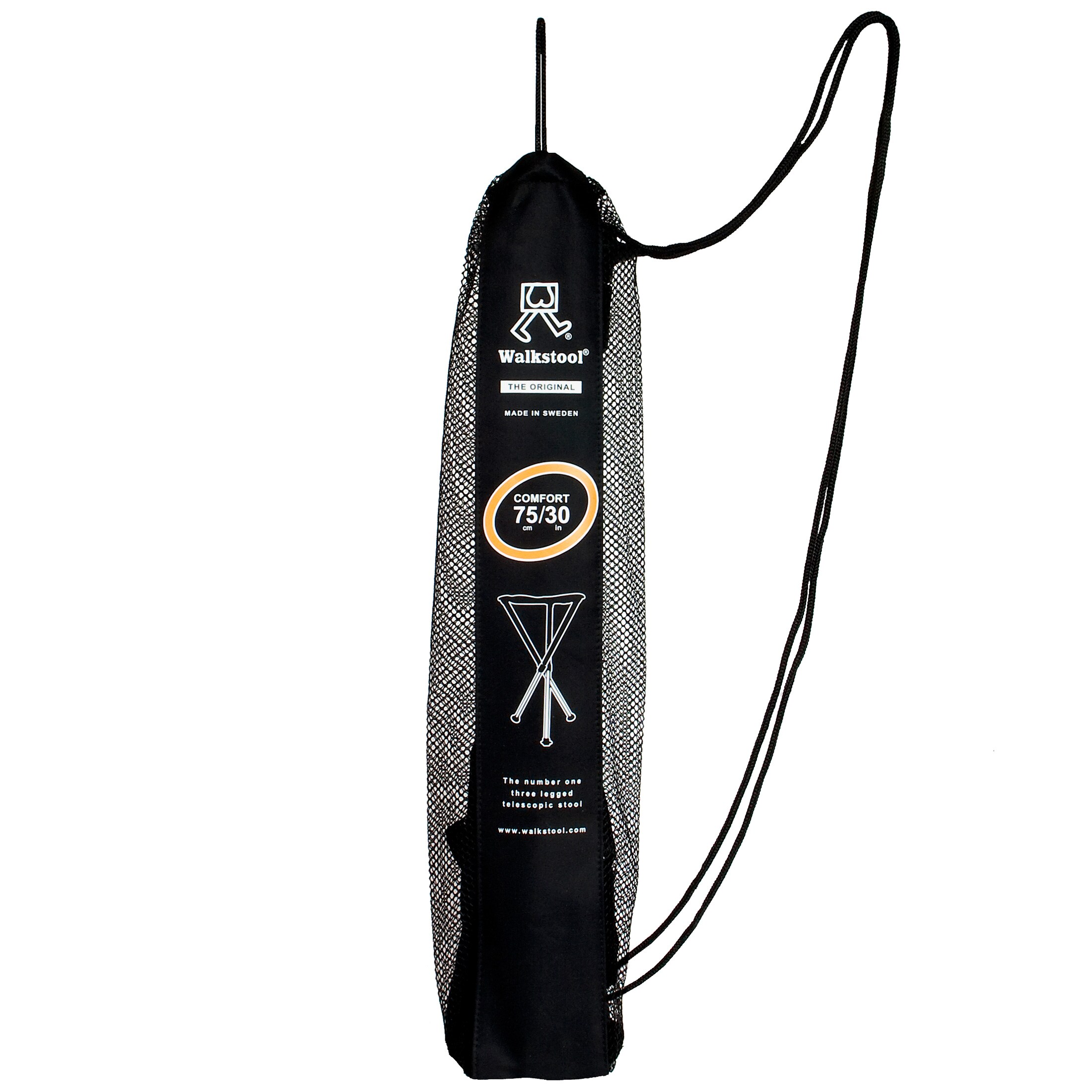 Walkstool Comfort 75 összecsukható kempingszék  - Black