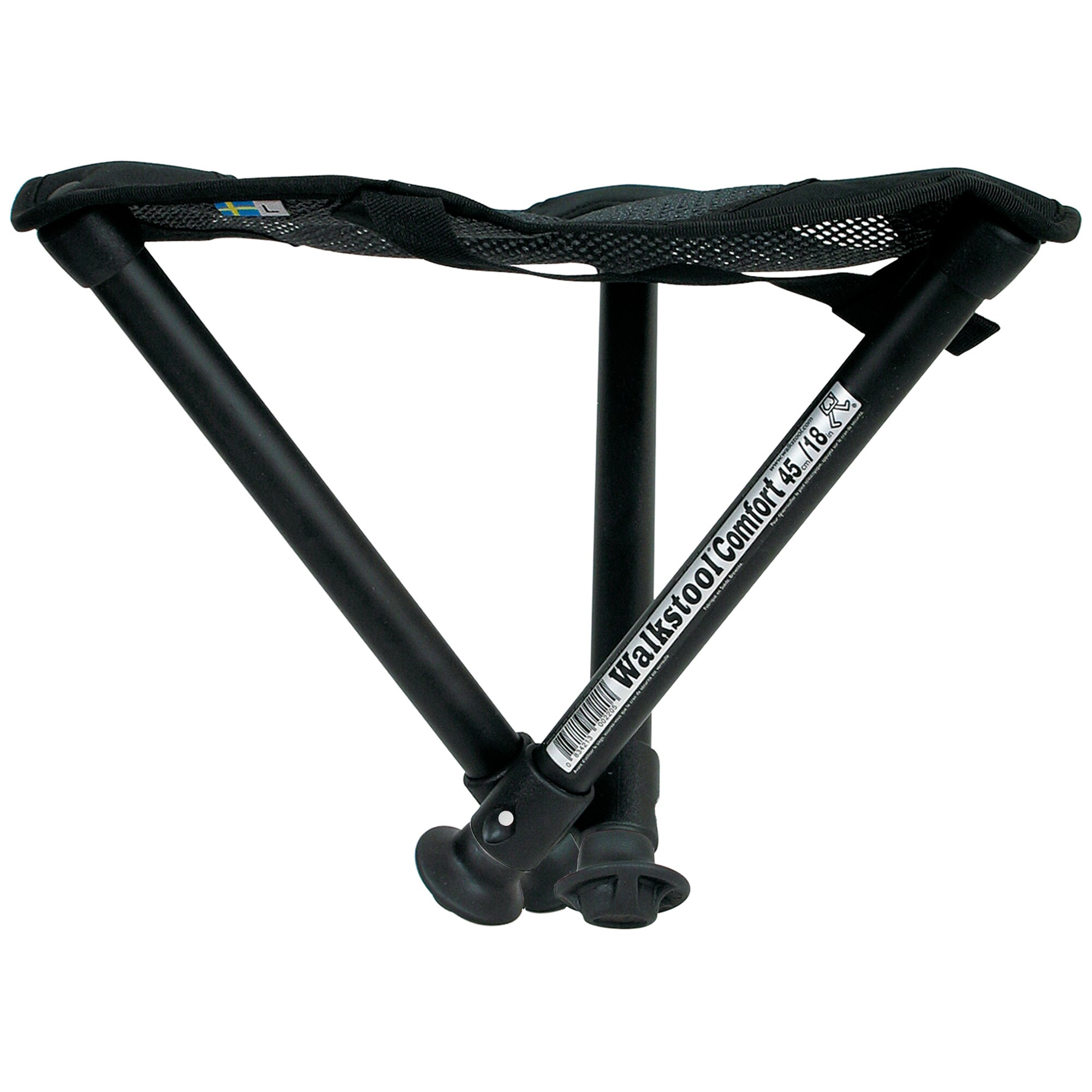 Walkstool Comfort 45 összecsukható kempingszék  - Black