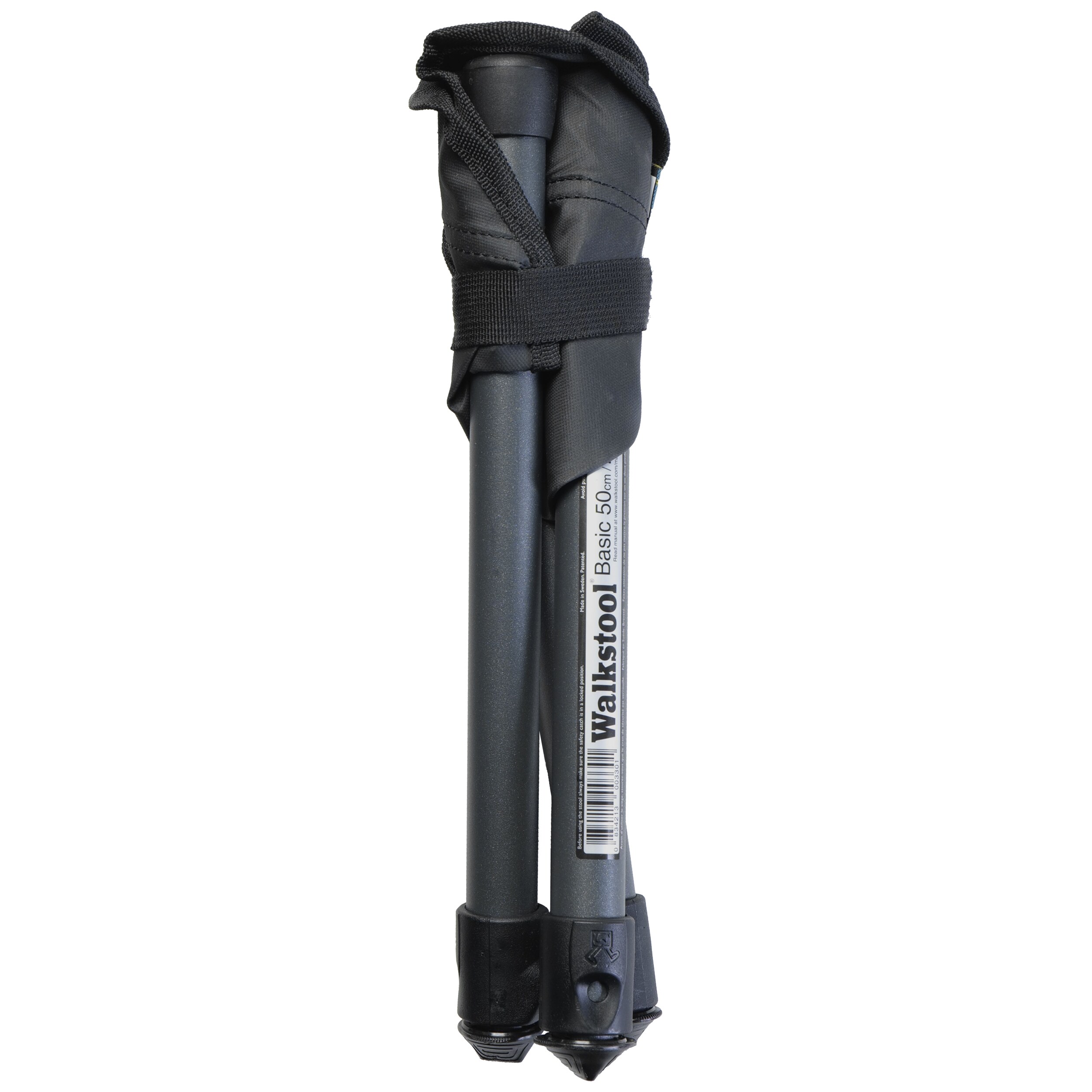 Walkstool Basic 50 összecsukható kempingszék - Black/Grey