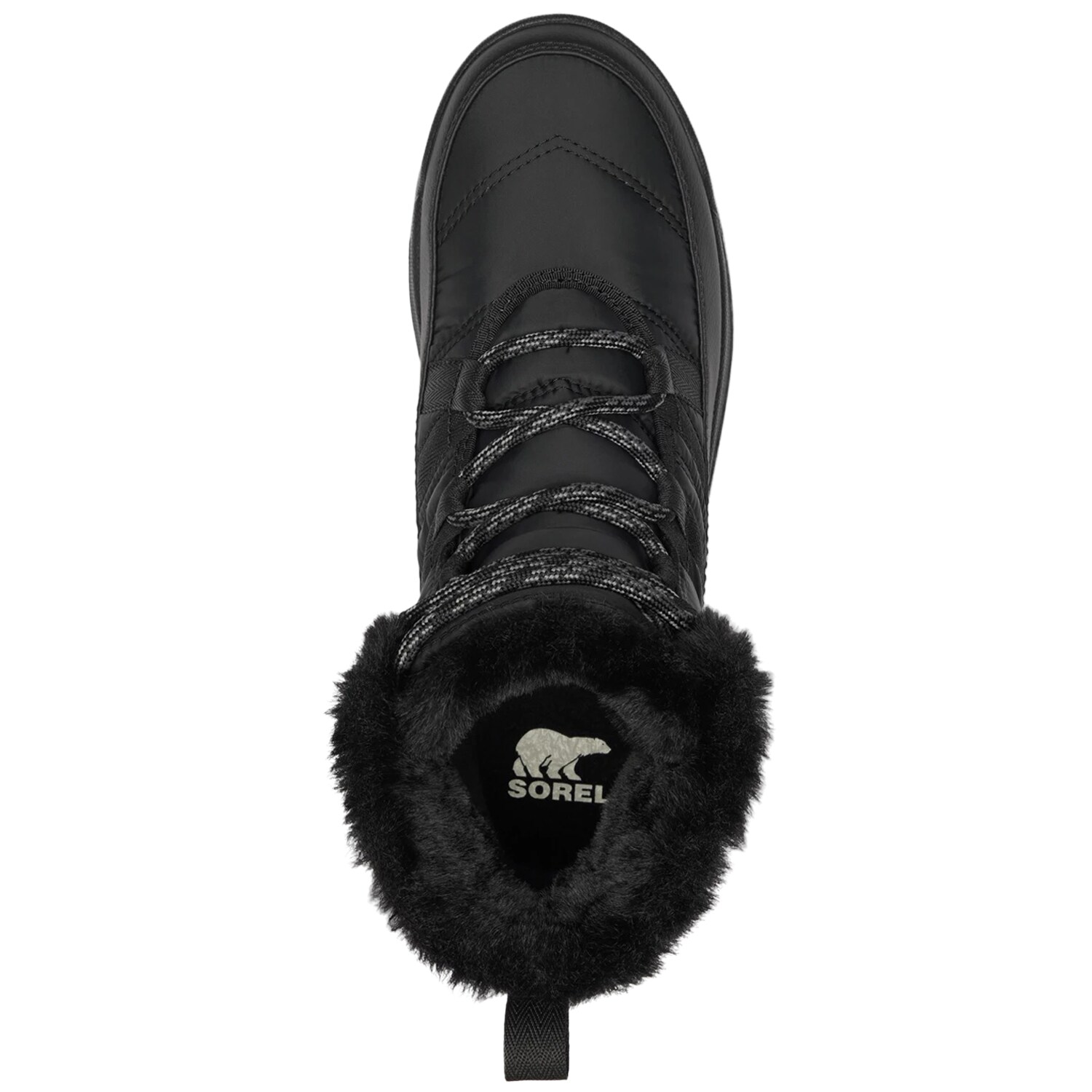 Sorel Whitney II Plus Lace WP női bakancs - Black/Quarry