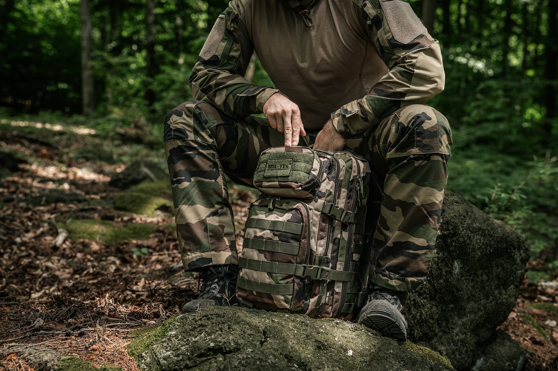 Mil-Tec Assault Pack Small hátizsák 20 l - CCE Camo