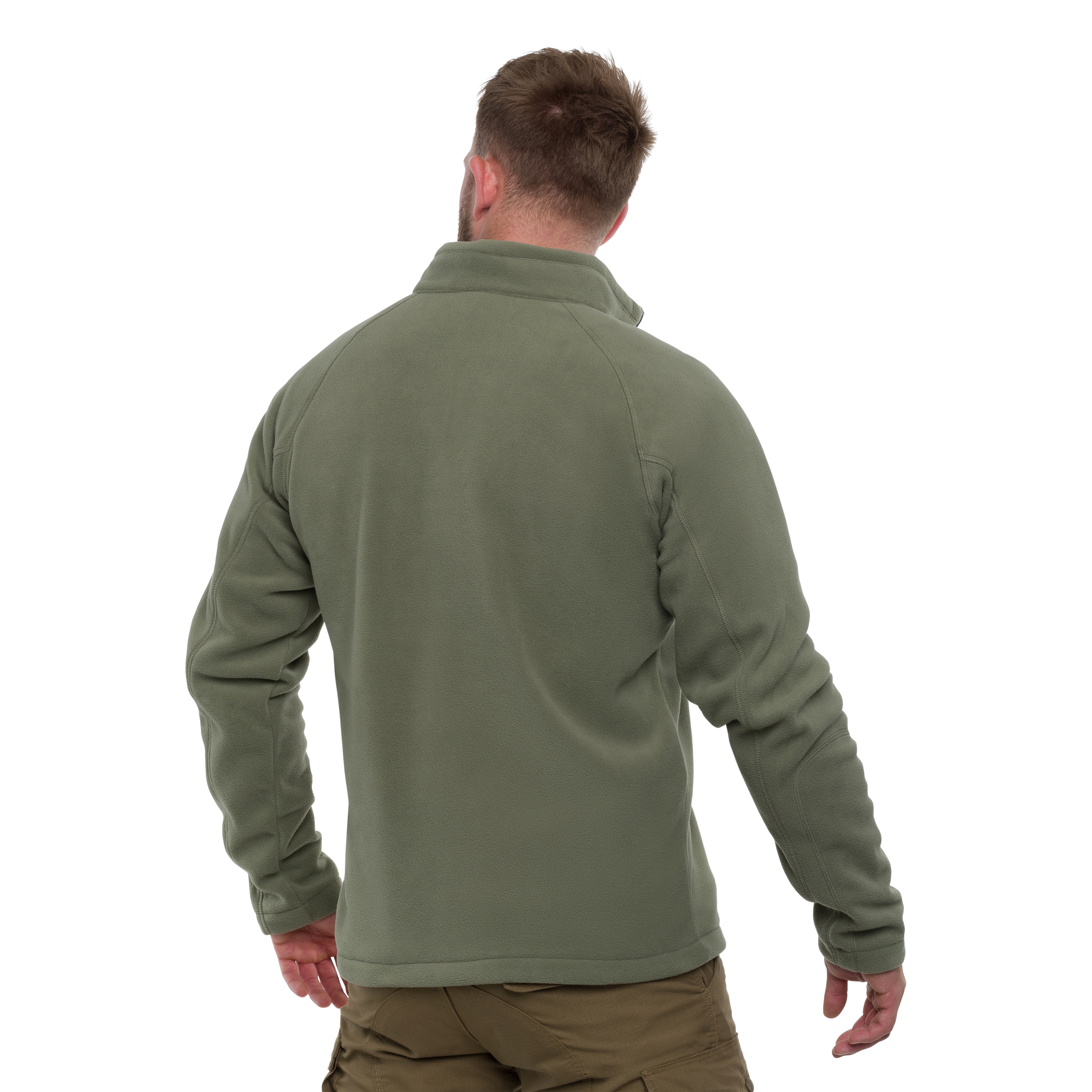 Columbia Fast Trek III Half Zip polár pulóver - Stone Green/Shark