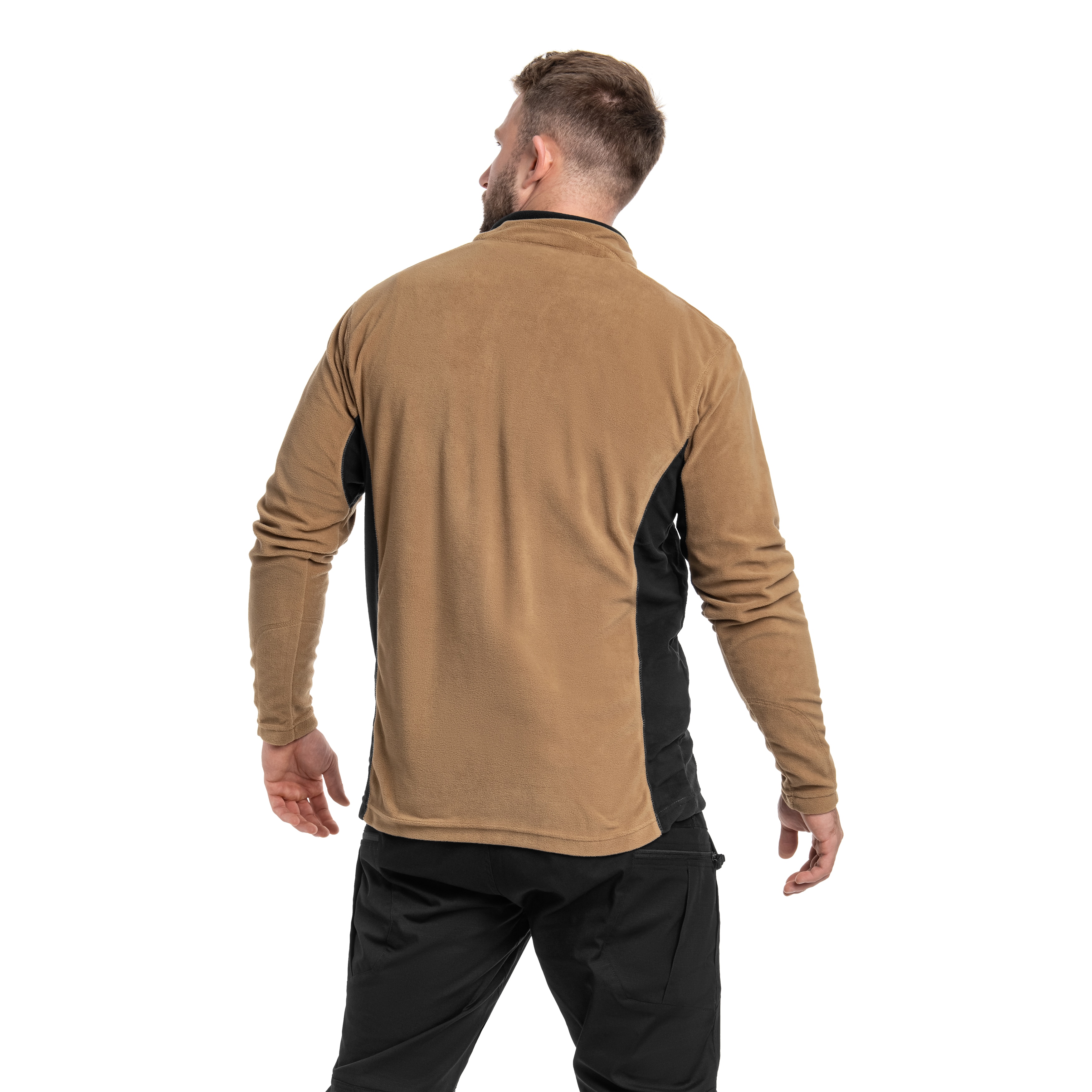 Columbia Klamath Range II Half Zip polár pulóver - Delta/Black