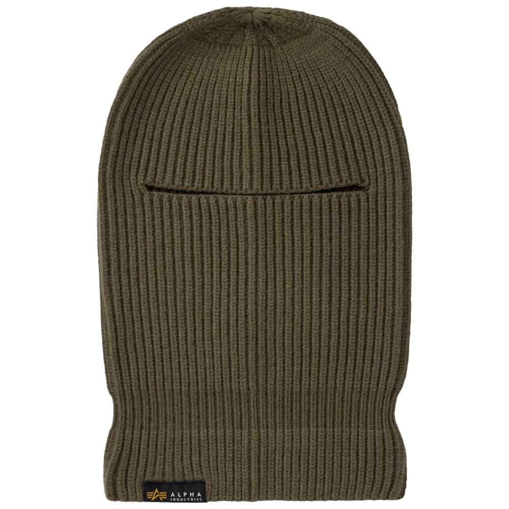 Alpha Industries Label Balaclava balaklava - Dark Olive