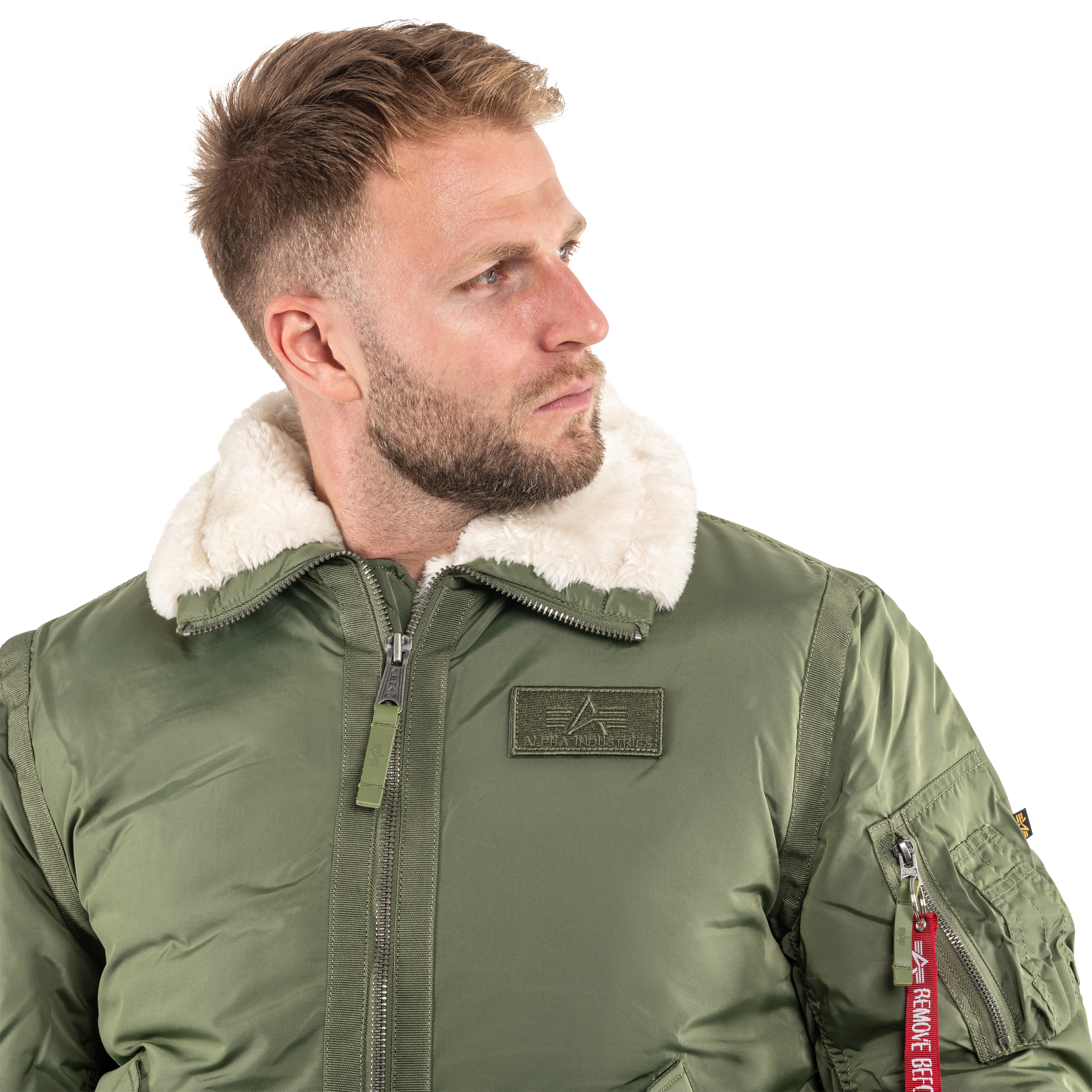 Alpha Industries B15-3 TT kabát - Sage Green