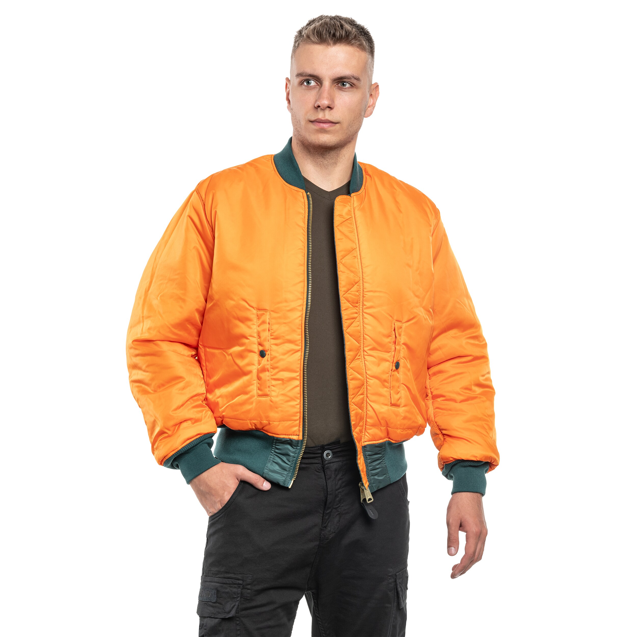 Alpha Industries MA-1 Heritage kabát - Force Green