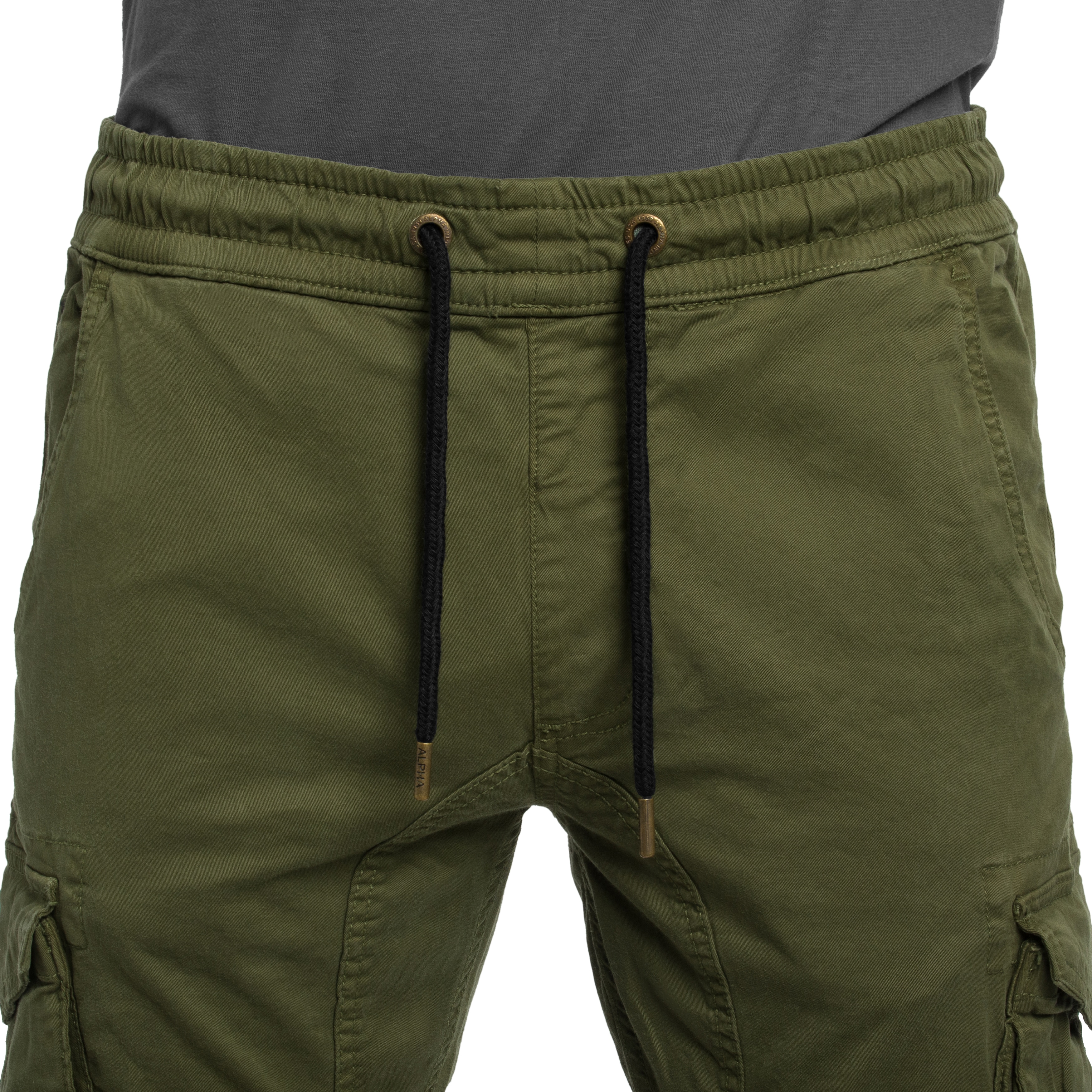 Alpha Industries Cotton Twill Jogger nadrág - Dark Olive