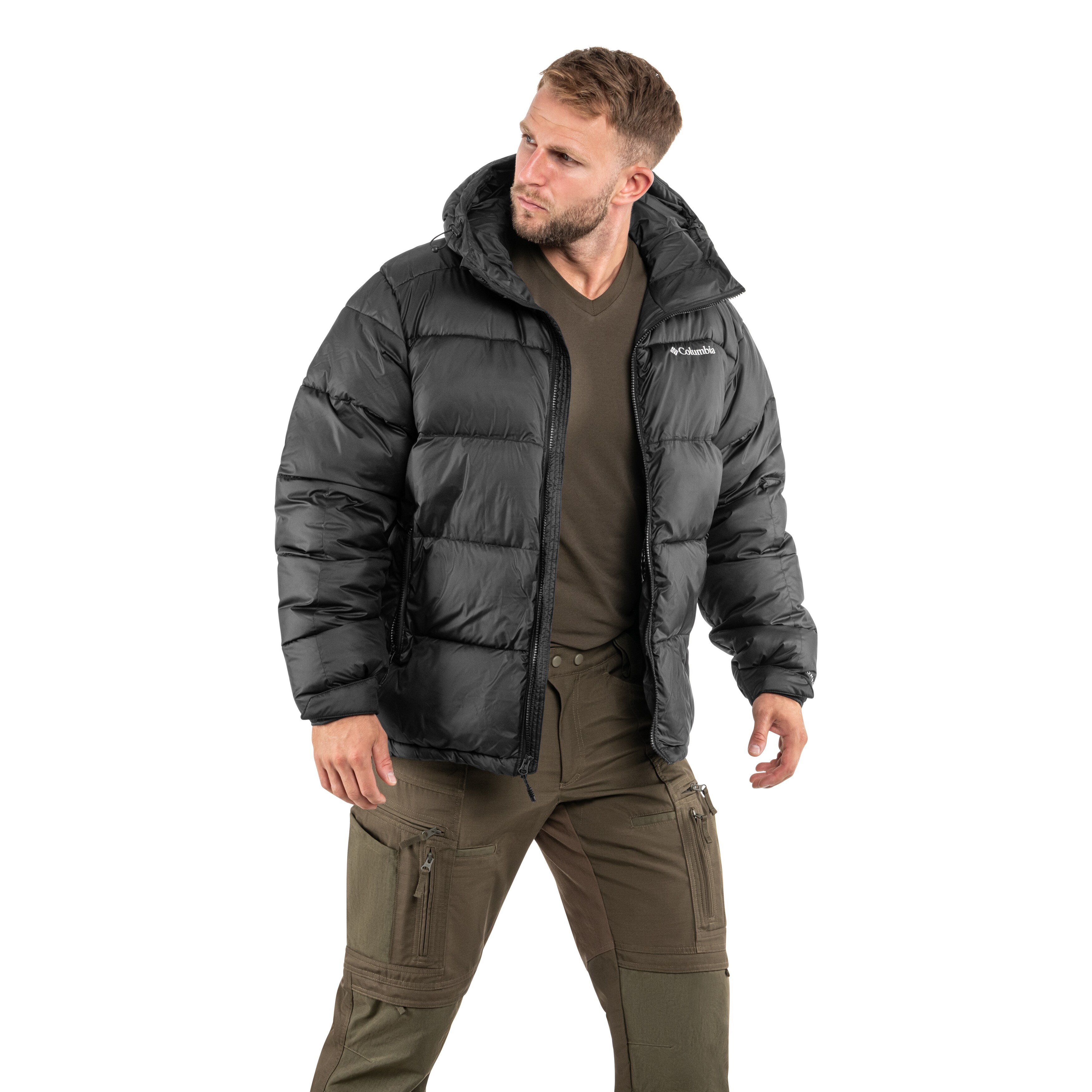 Columbia Pike Lake II Hooded Jacket kabát - Black