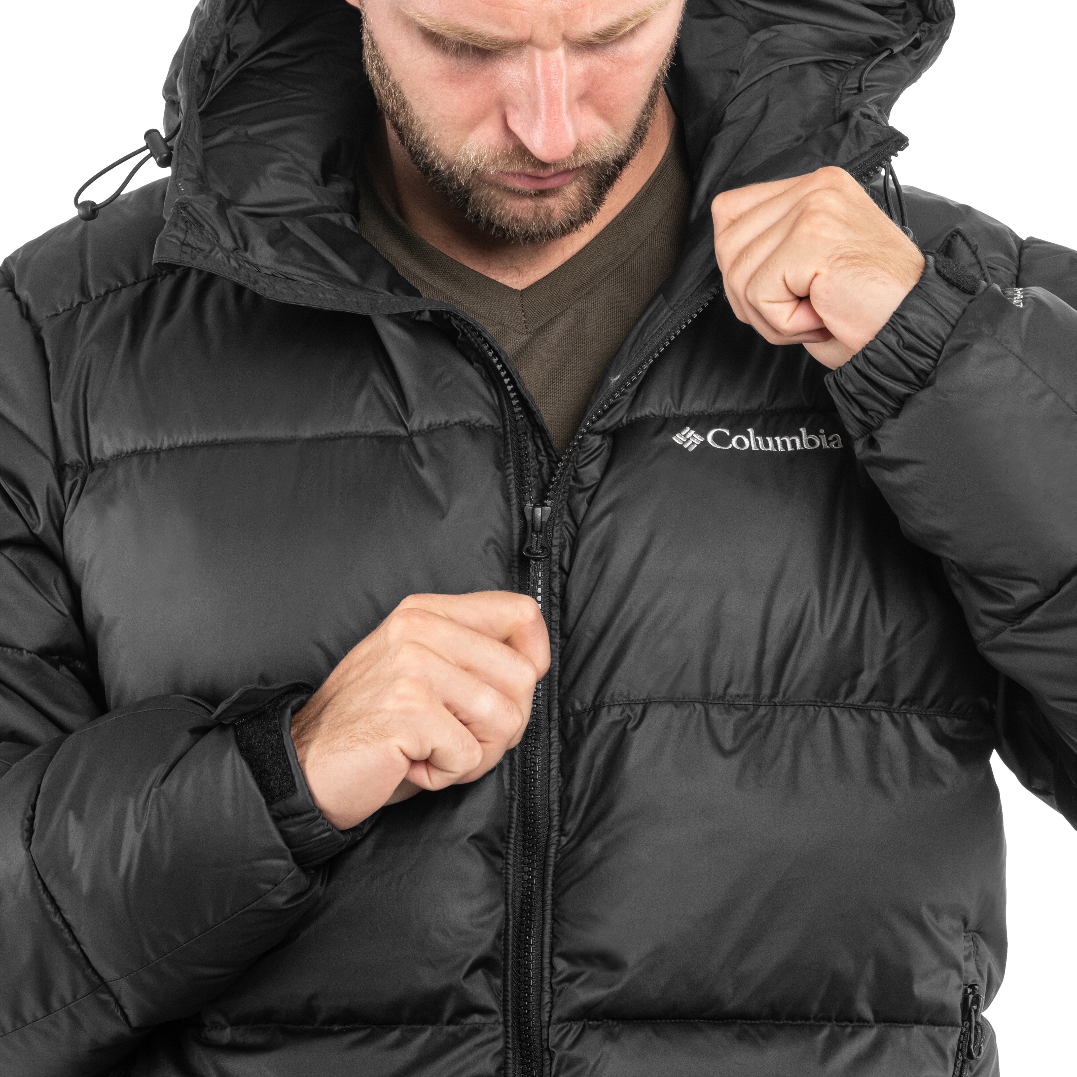 Columbia Pike Lake II Hooded Jacket kabát - Black