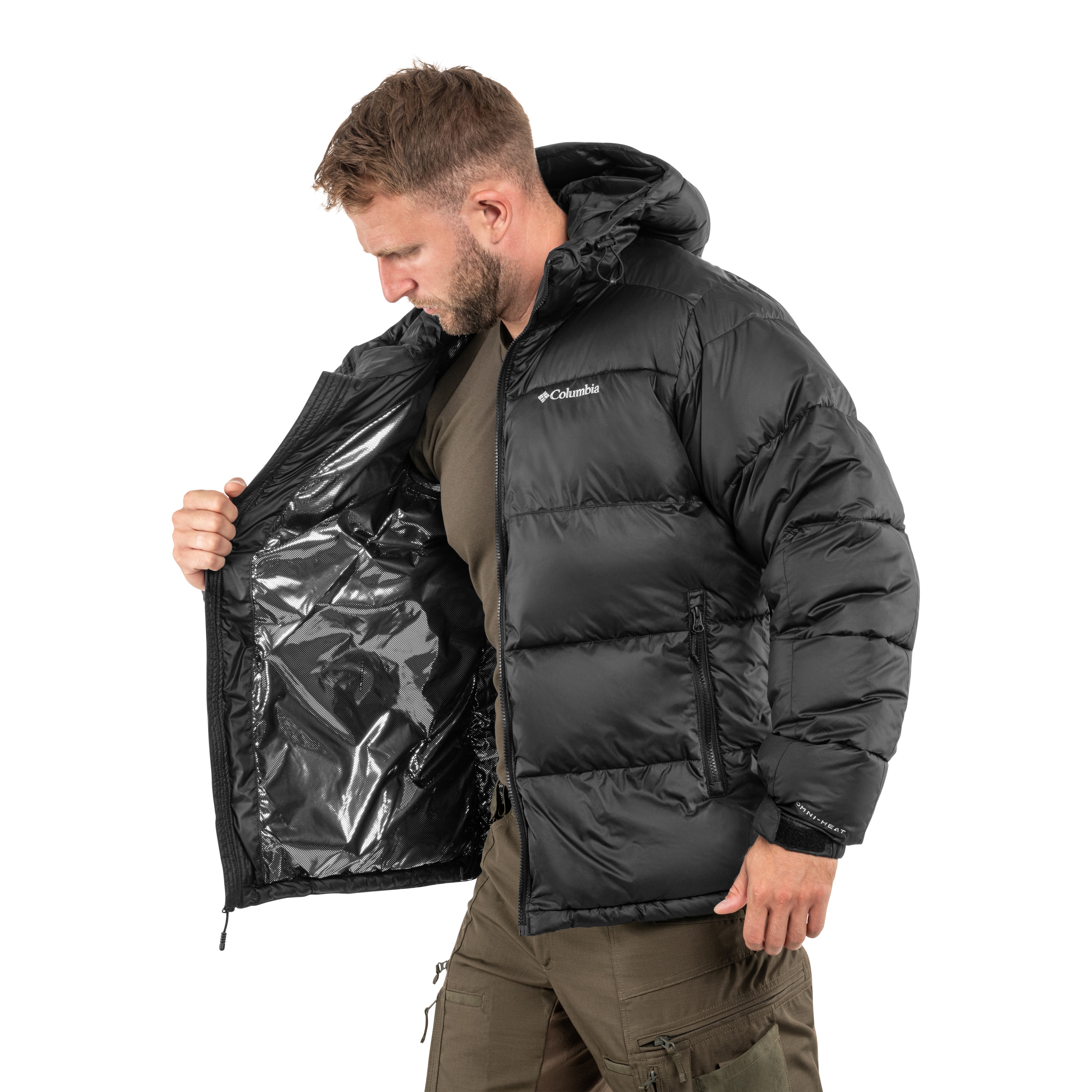 Columbia Pike Lake II Hooded Jacket kabát - Black