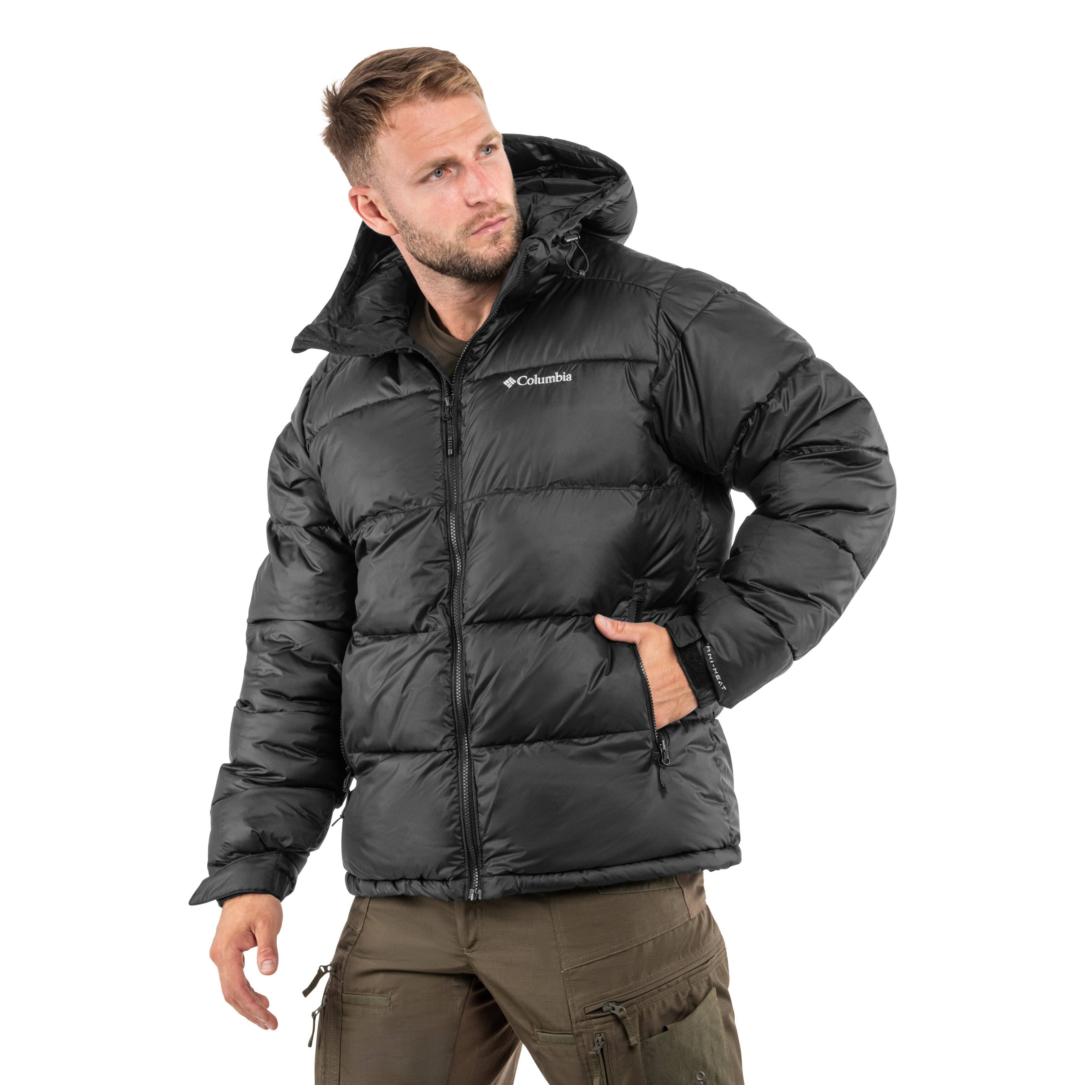 Columbia Pike Lake II Hooded Jacket kabát - Black