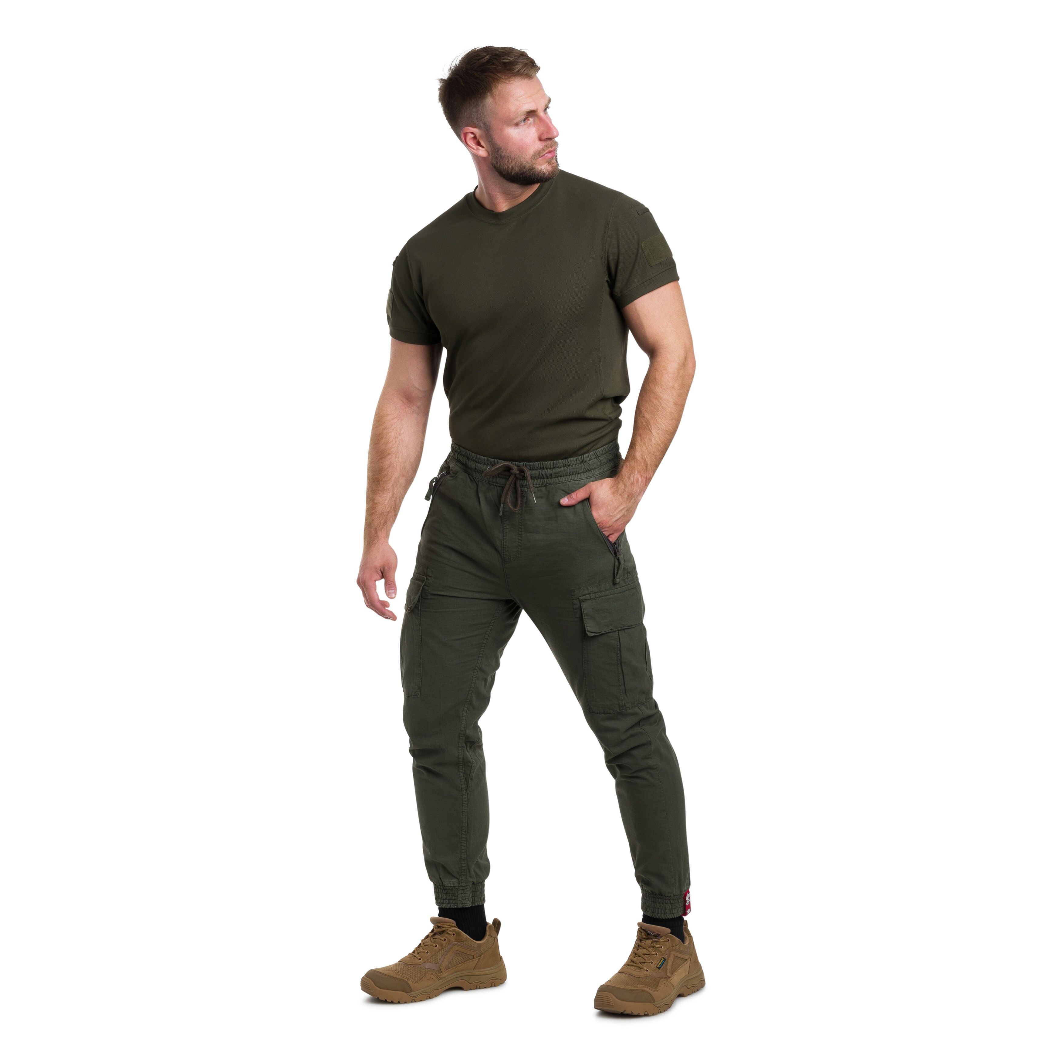 Alpha Industries Rip-Stop Jogger nadrág - Grey/Black