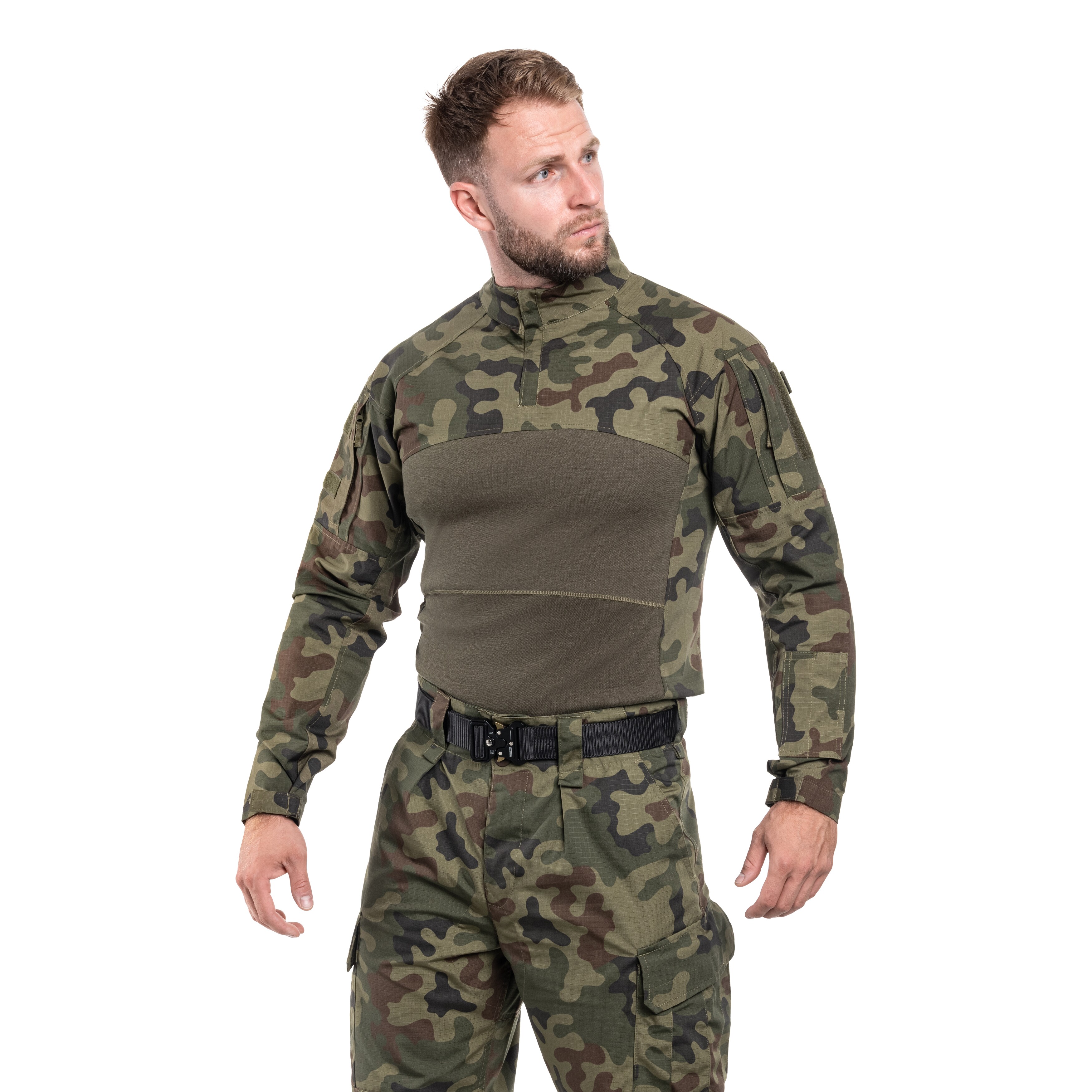 MaxPro-Tech Tacti One Combat pulóver- wz.93 Pantera PL Woodland