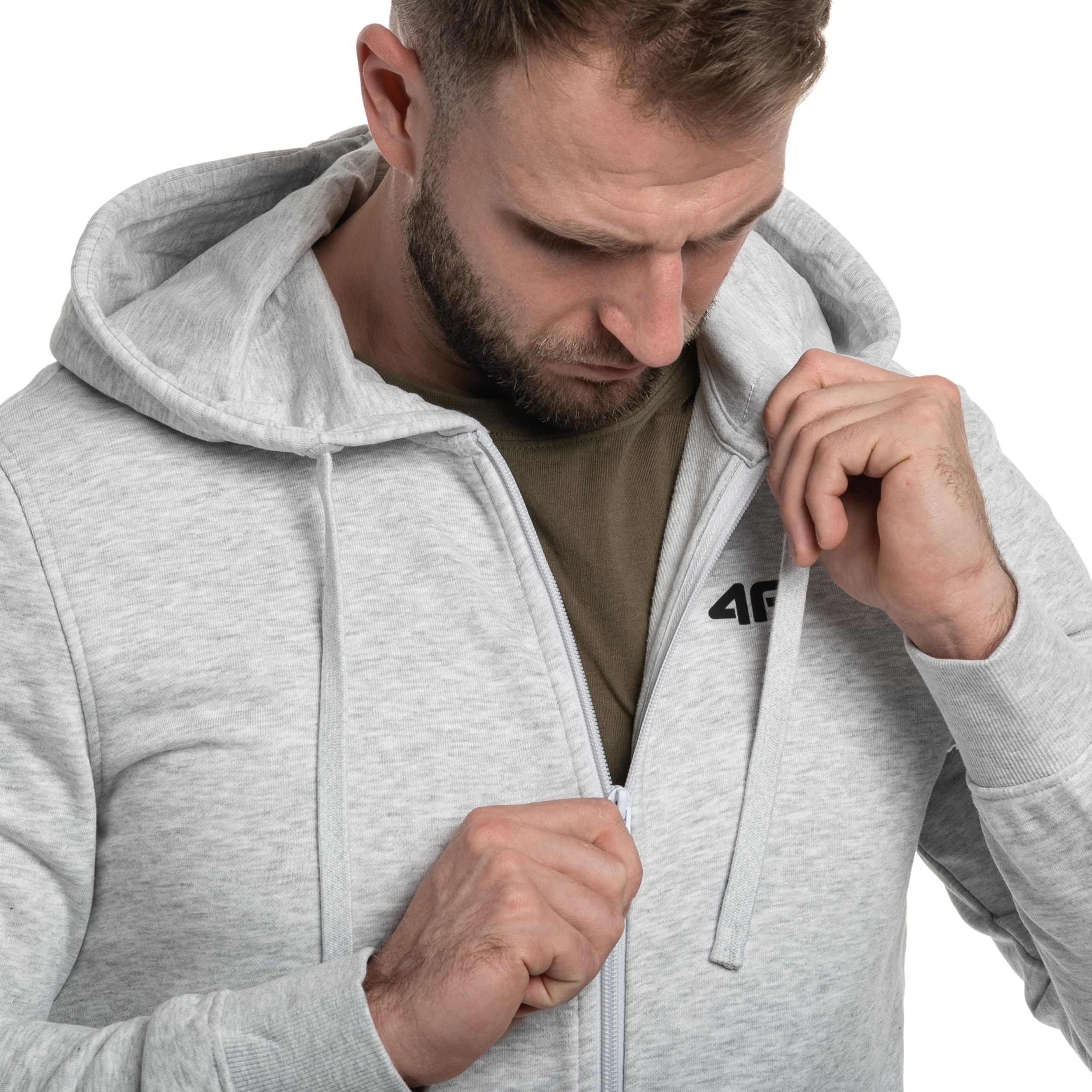 4F M1466 pulóver - Szürke