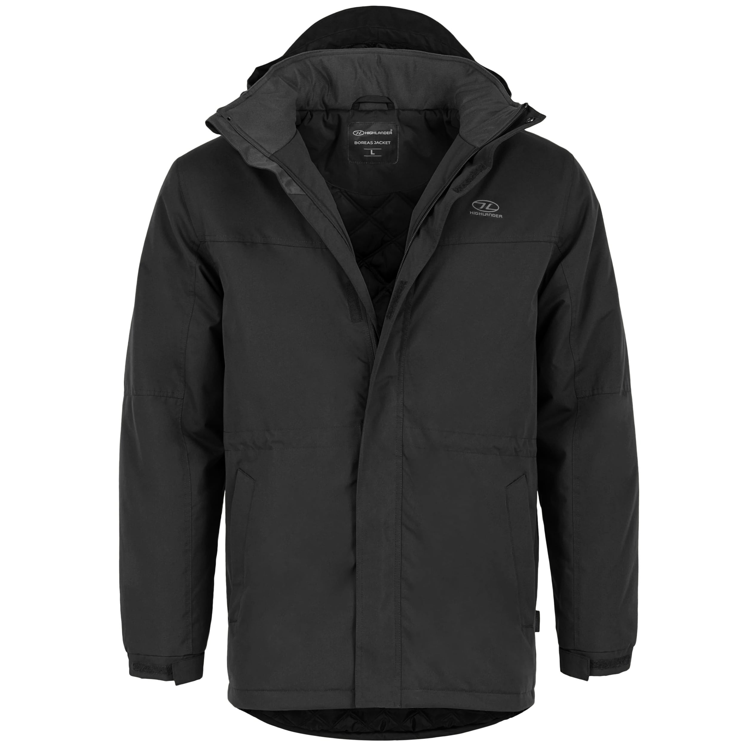 Highlander Outdoor Boreas Winter Jacket kabát - Black