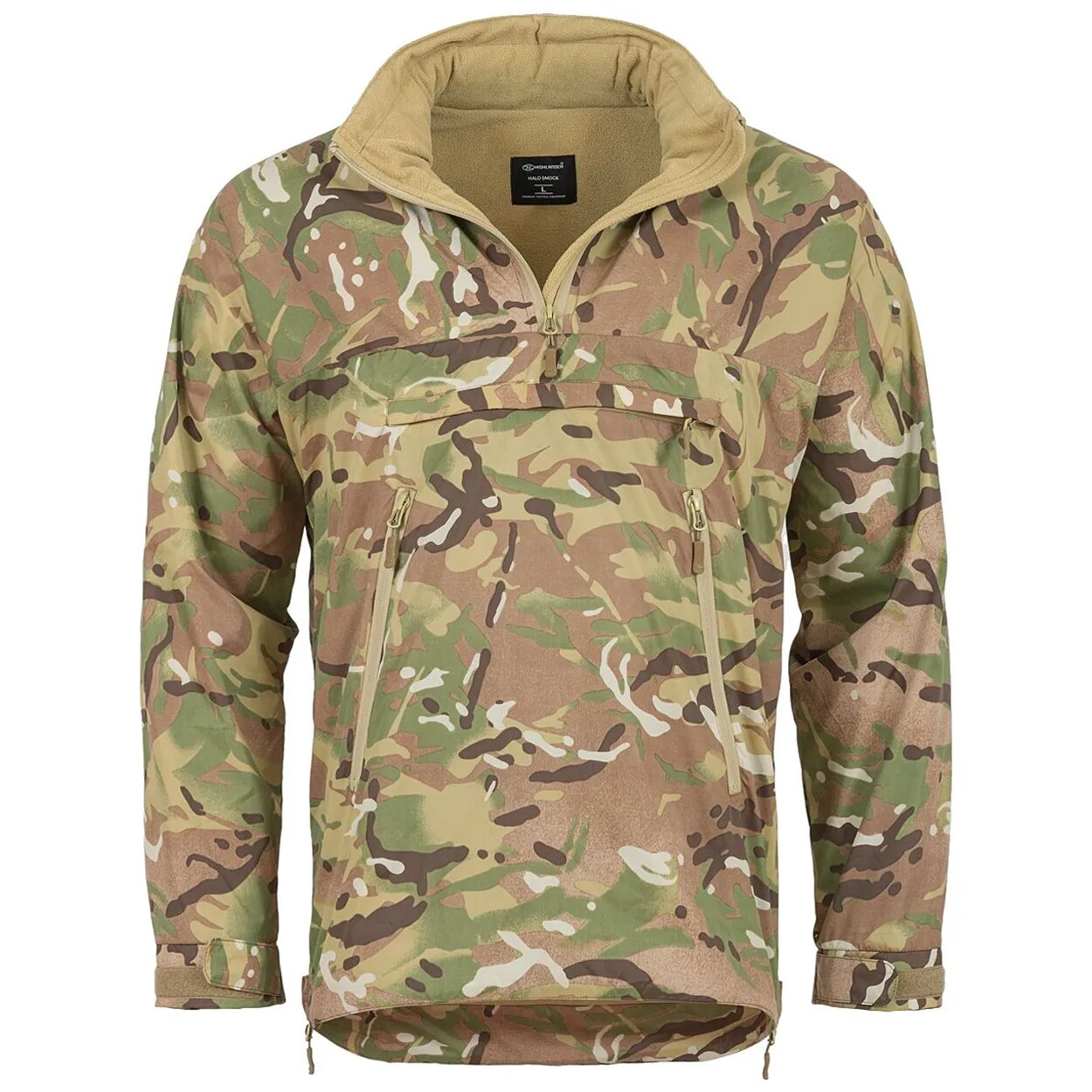Highlander Outdoor Halo Smock kabát - Arid MC Camo