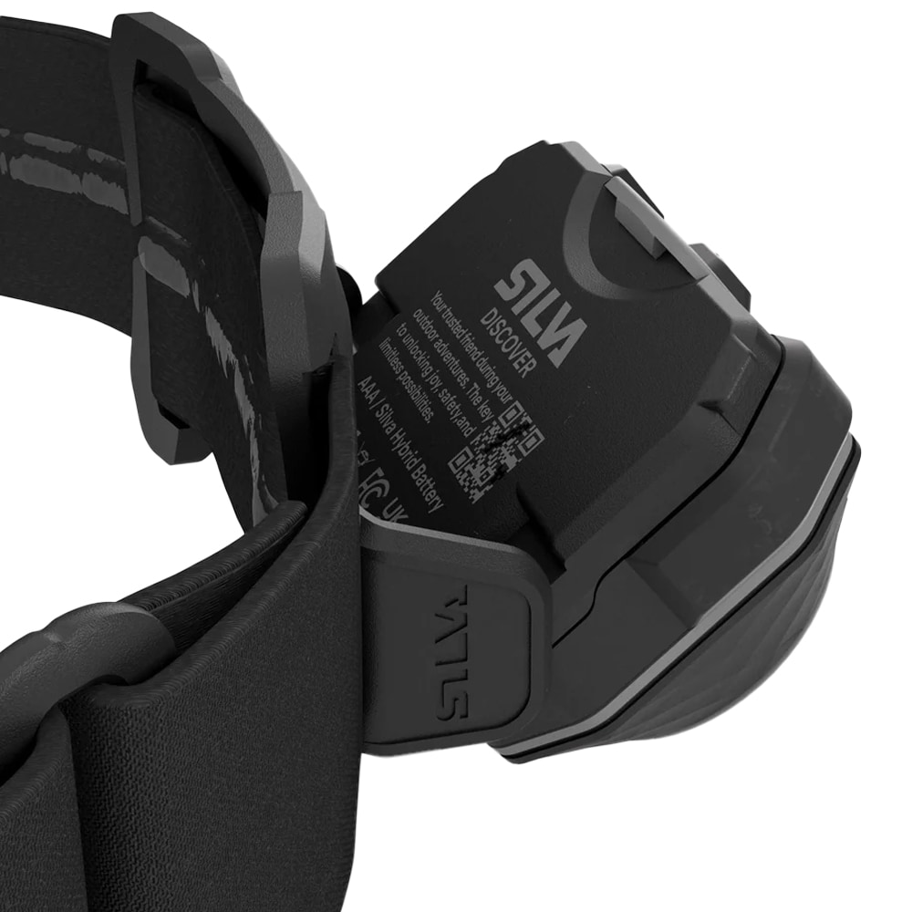 Silva Discover Hybrid Black fejlámpa - 500 lumen
