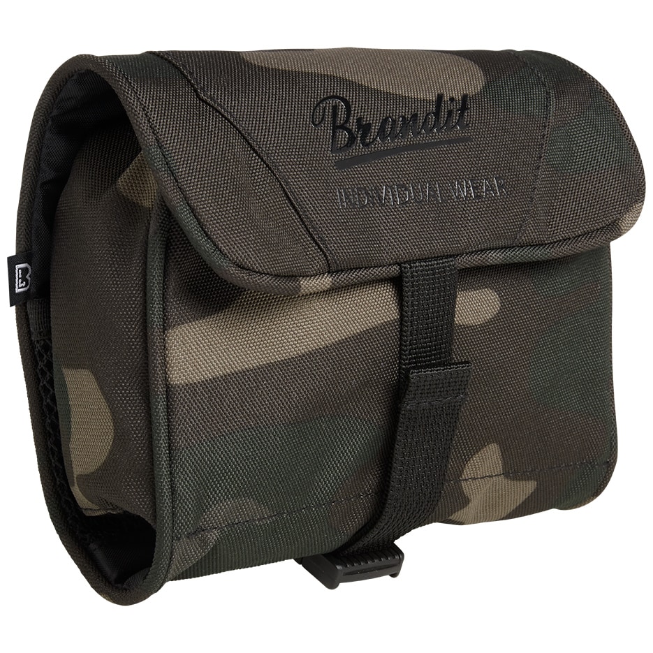 Brandit Toiletry Bag Medium kozmetikai táska - Dark Camo