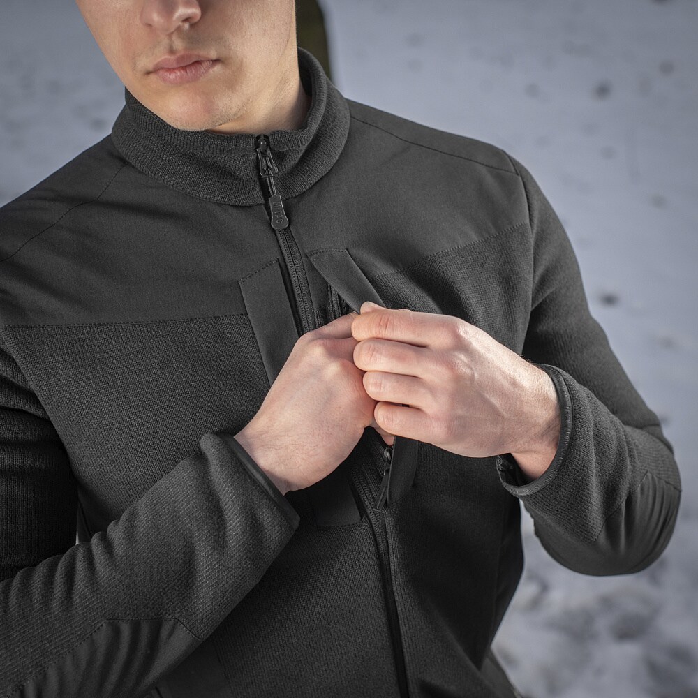 M-Tac Senator Fleece Polartec polár pulóver - Black