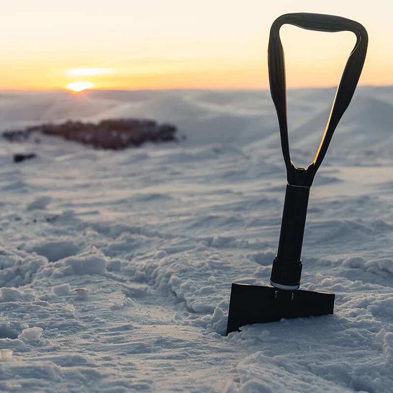 Highlander Outdoor Double Folding Shovel összecsukható lapát - Black