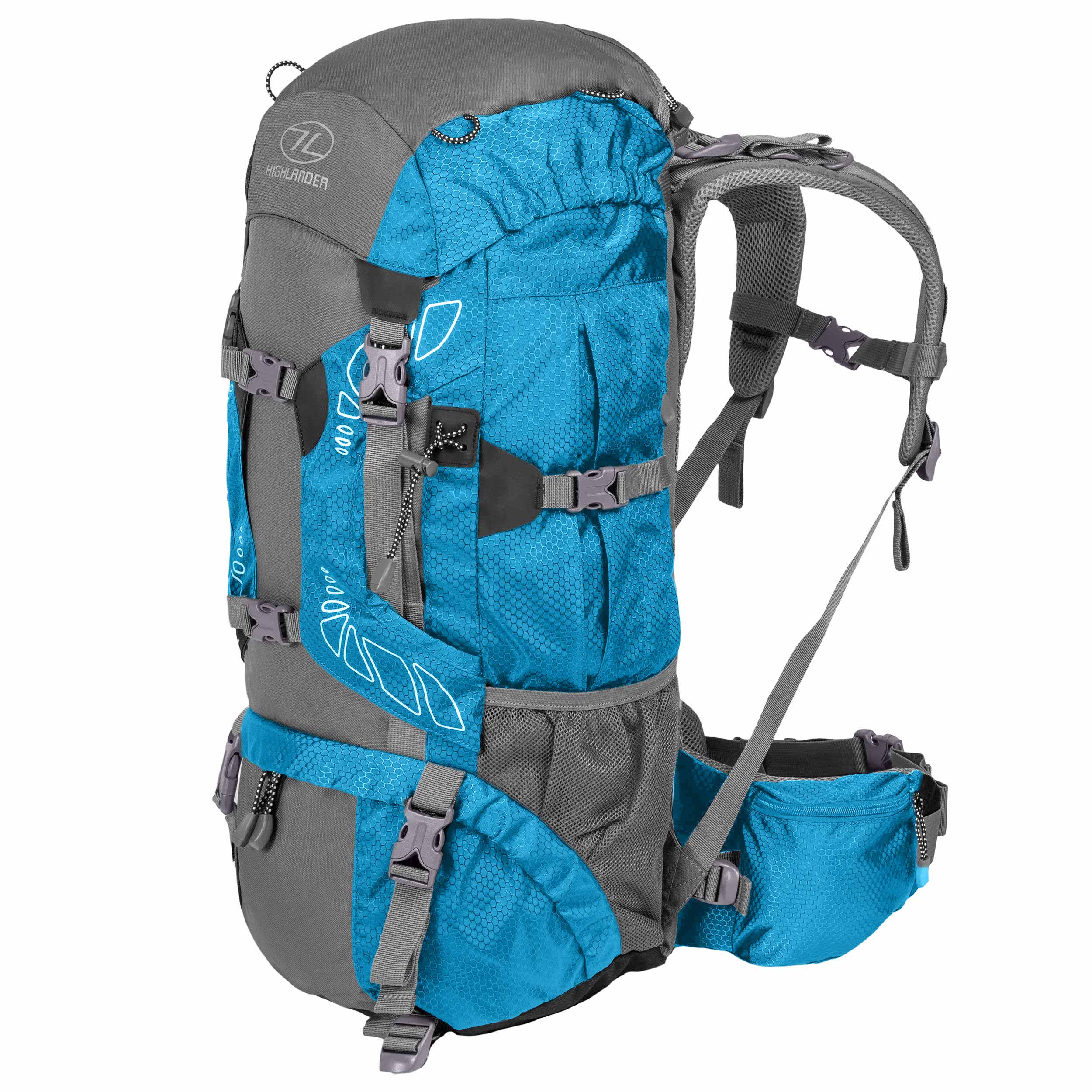 Highlander Discovery Rucksack hátizsák 45 l - Teal