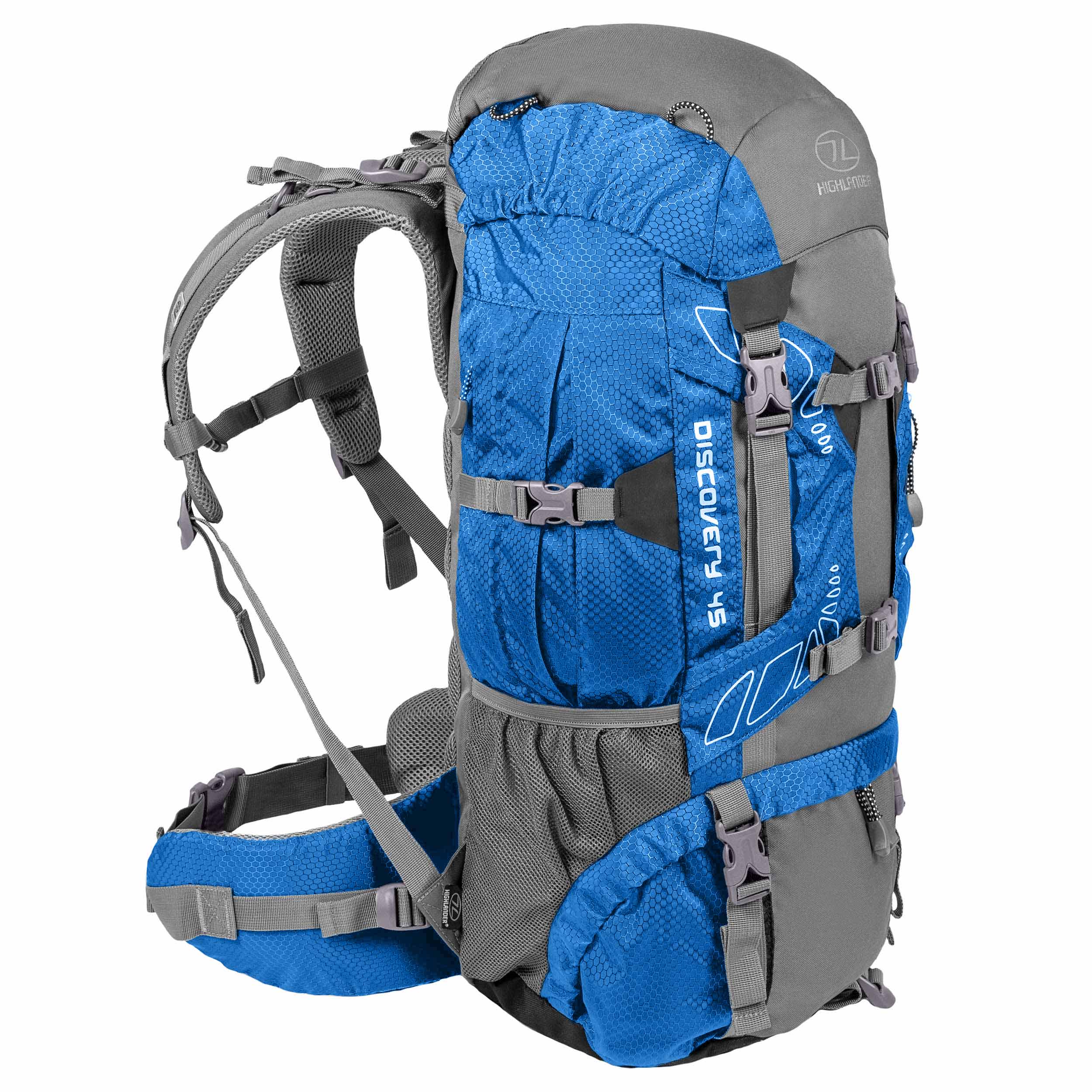 Highlander Discovery Rucksack hátizsák 45 l - Blue