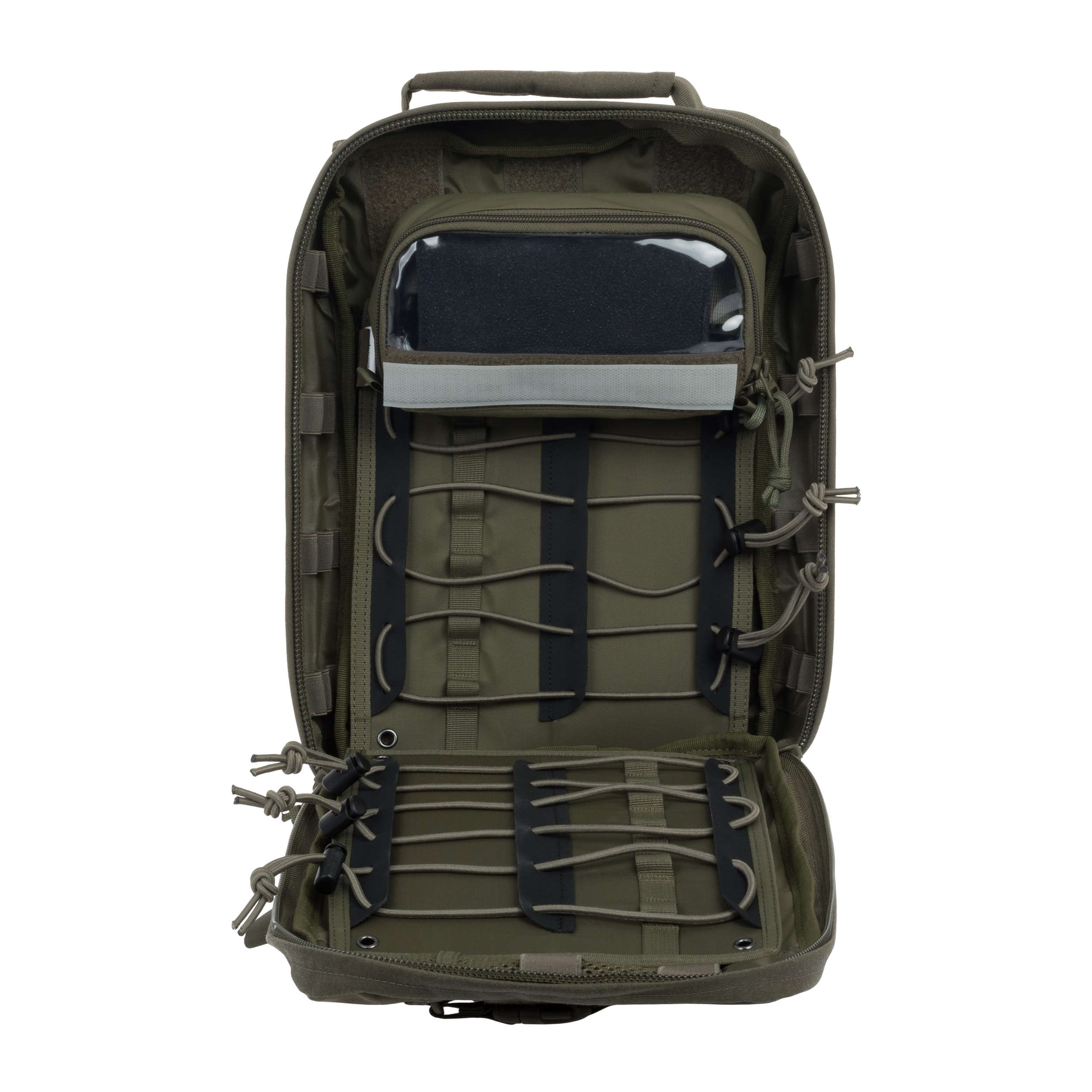 Tasmanian Tiger Medic Assault Pack S MKII IRR mentős hátizsák 6 l - Stone Grey Olive