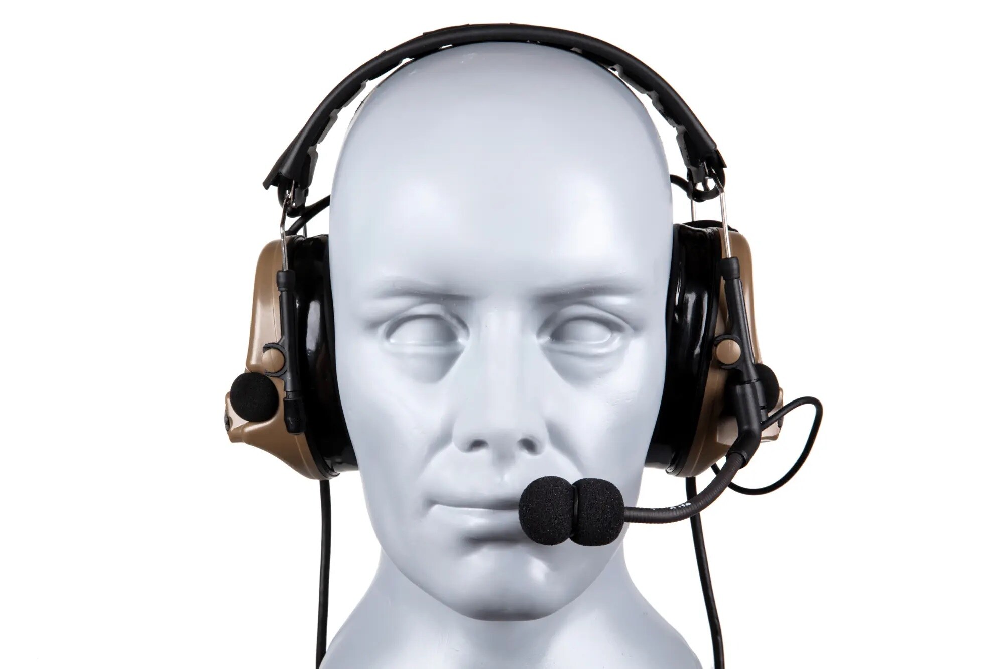 Tac-Sky ComTac III Dual Silicone Earmuffs aktív hallásvédő - Flat Dark Earth