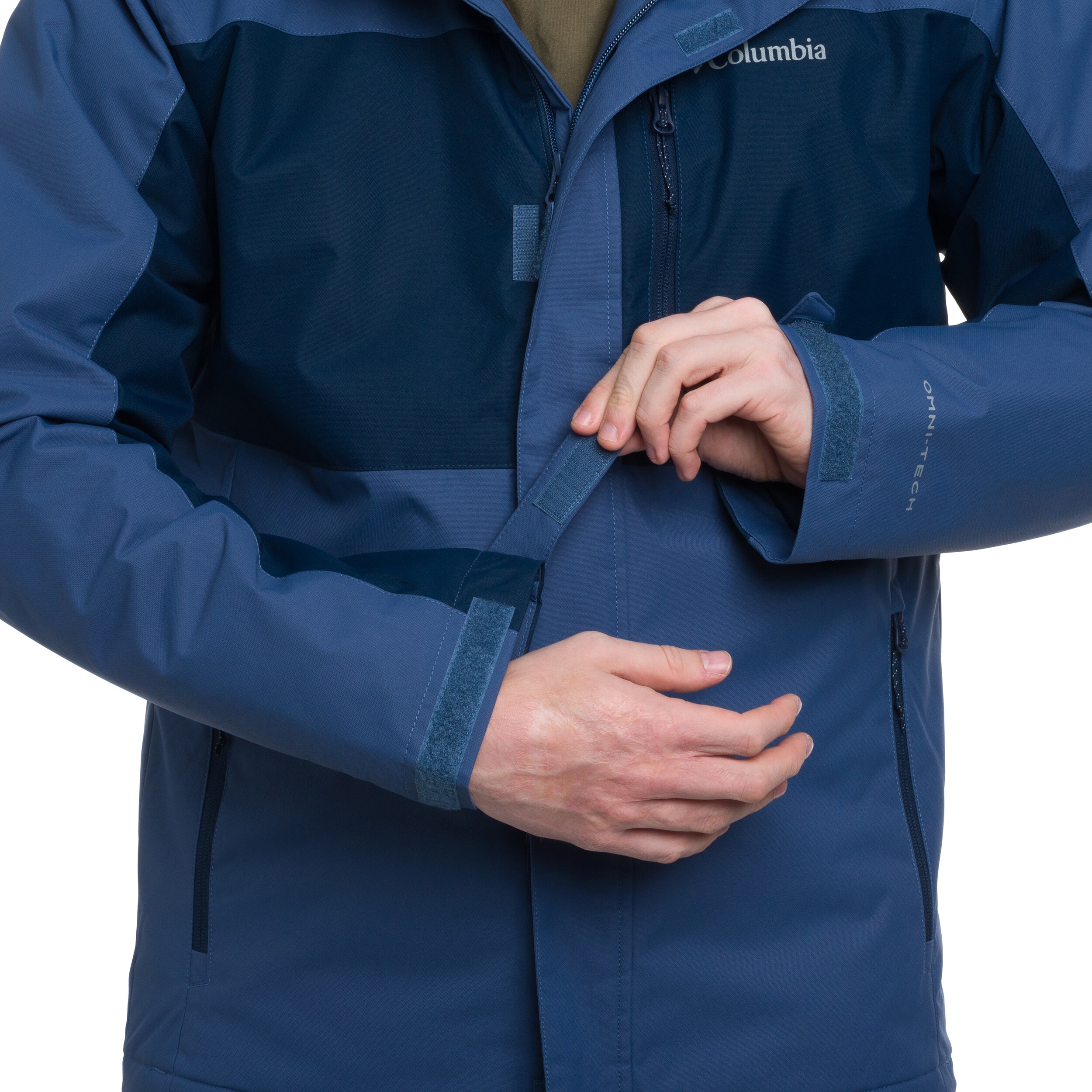 Columbia Tipton Peak III Insulated Jacket kabát - Dark Mountain/Collegiate Navy