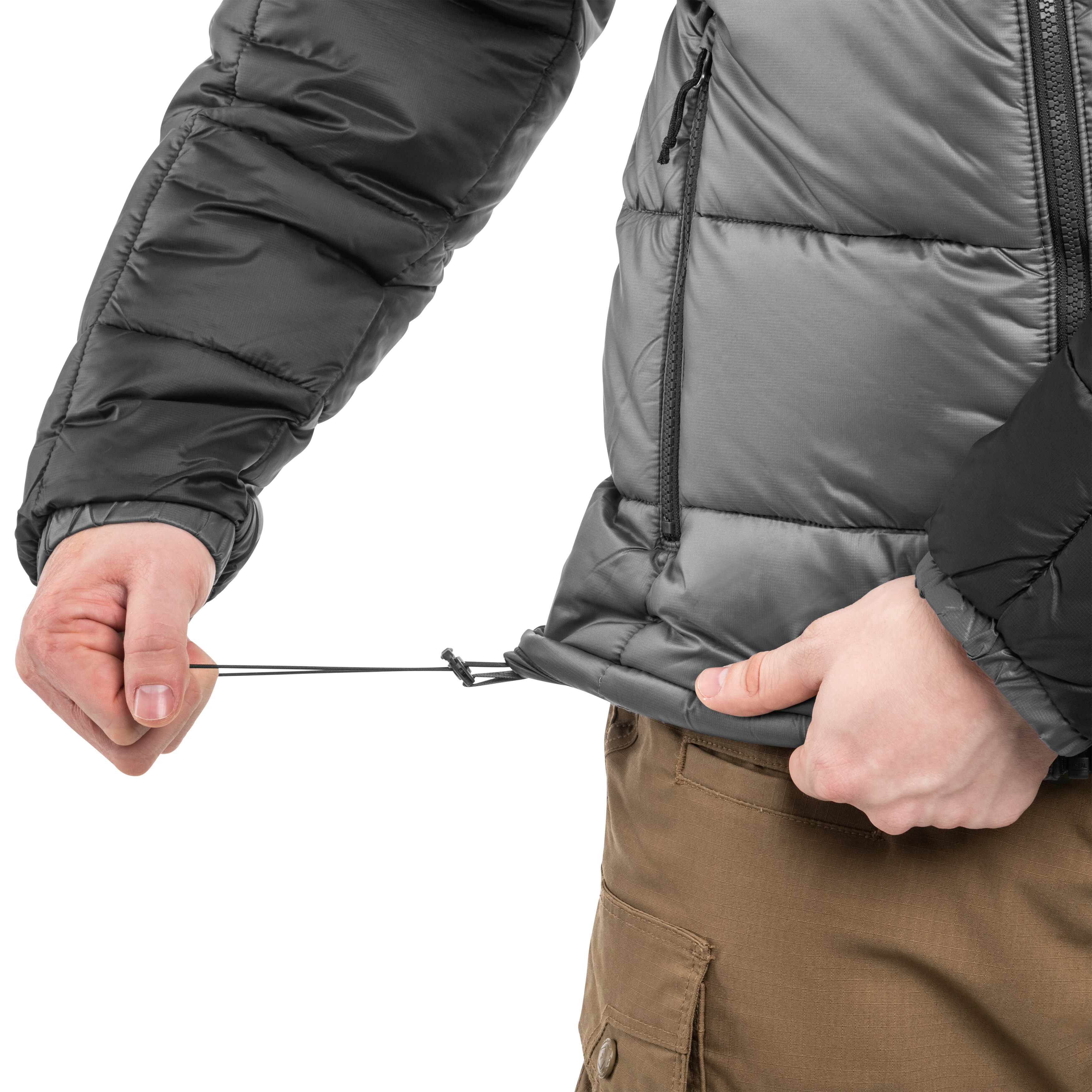 Columbia Buck Butte II Insulated Hooded kabát - City Grey